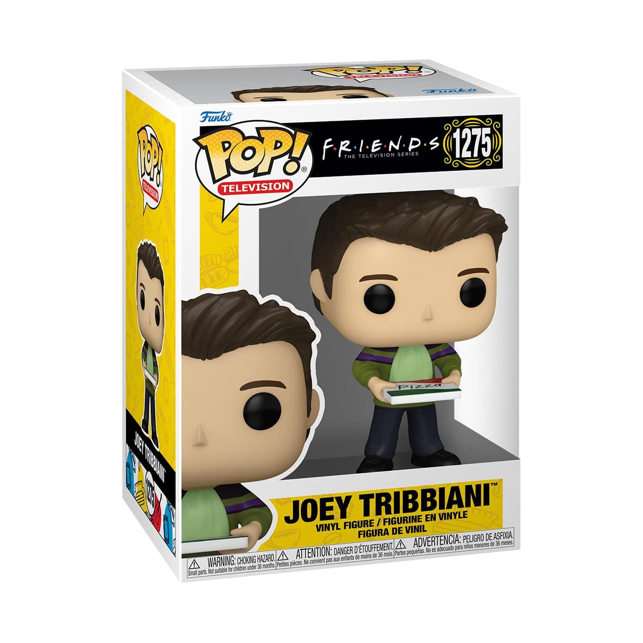 POP! TV: Friends - Joey Tribbiani with Pizza - Collectable Vinyl Figure - Gift Idea - Official Merchandise - for Kids & Adults - TV Fans - Model Figure for Collectors and Display