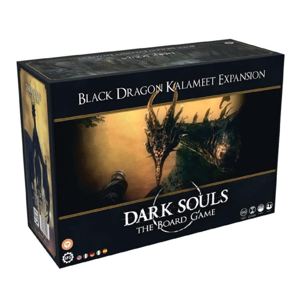 Steamforged Games Dark Souls: The Board Game: Wave 2: Black Dragon Kalameet, Brown