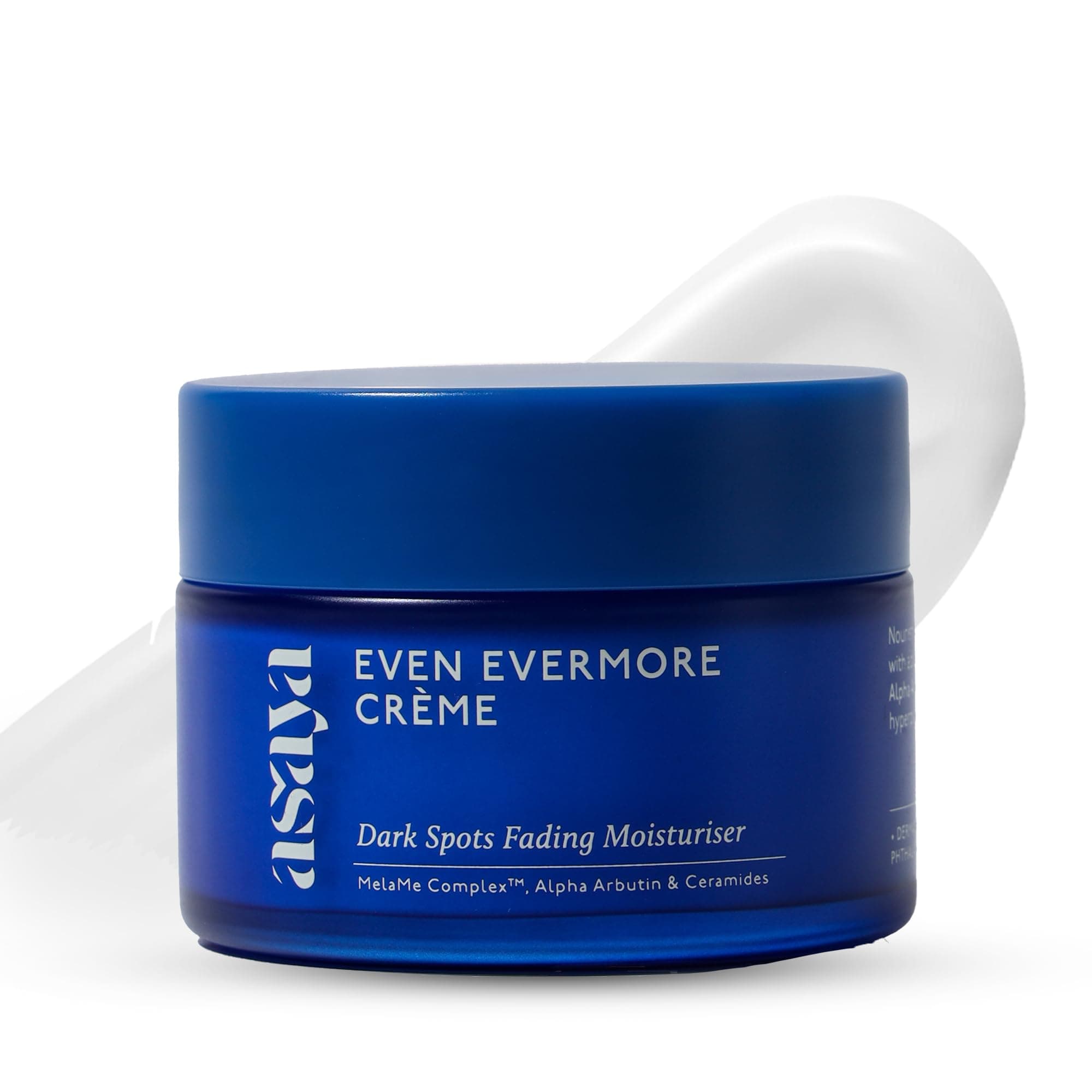 Asaya Ceramides Moisturizer with Alpha Arbutin | Dark Spots & Acne Marks Removal Cream | MelaMe™ Complex for Hyperpigmentation & Even Skin Tone | Barrier Repair & Deep Hydration | Lightweight