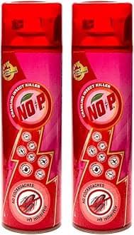 Crawling Insect Killer Spray - 425ml | Household Aerosol Insecticide | Instantly Kills Cockroach, Bed bugs, Ants, Spiders, Termites, Lizards, Worms| 2% Propoxur | Pack of 2