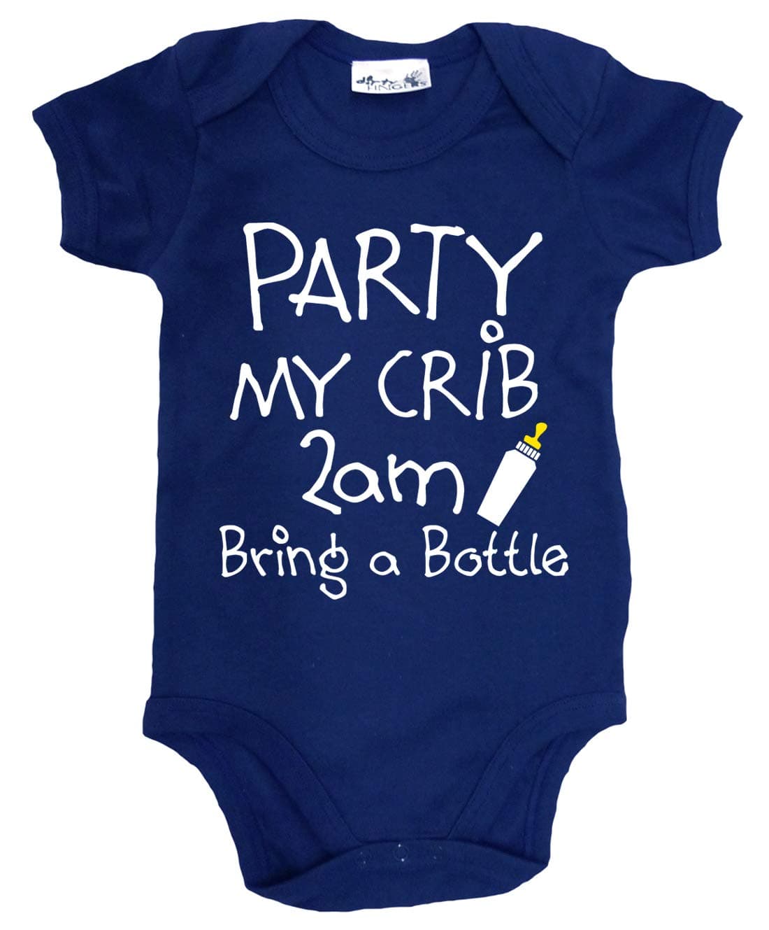 Dirty Fingers, Party My Crib 2am, Bring a Bottle, Baby Unisex Bodysuit