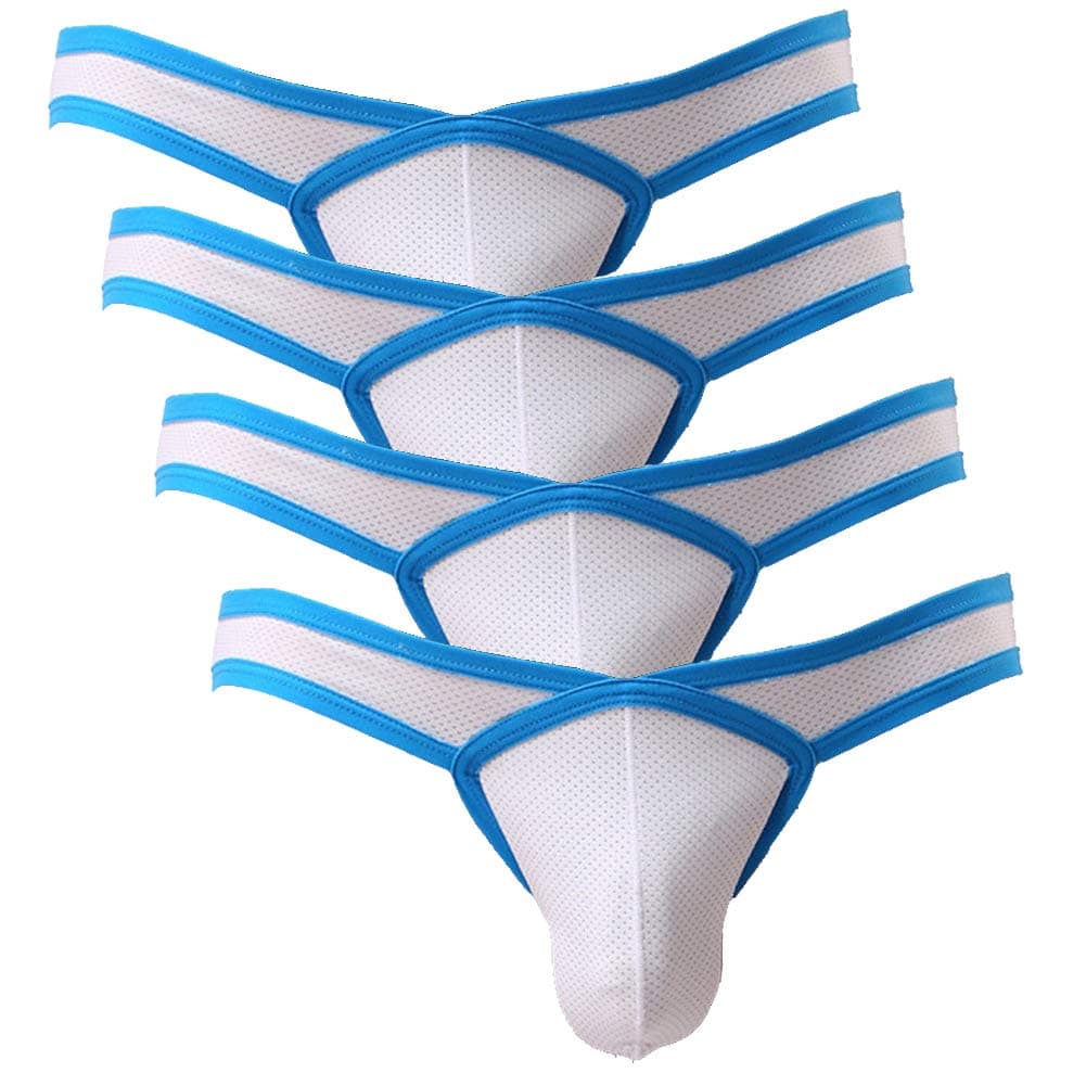 Mens Sexy Micro Mesh Briefs Soft Breathable Bulge Pouch Underwear