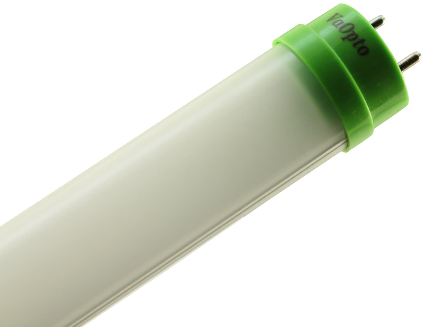 VaOpto VO-T8-NW-277F4 LED Tube Light, LED T8, 14W, 4100k CCT, Frosted Lens, Standard G13 Bi-Pin, Neutral White