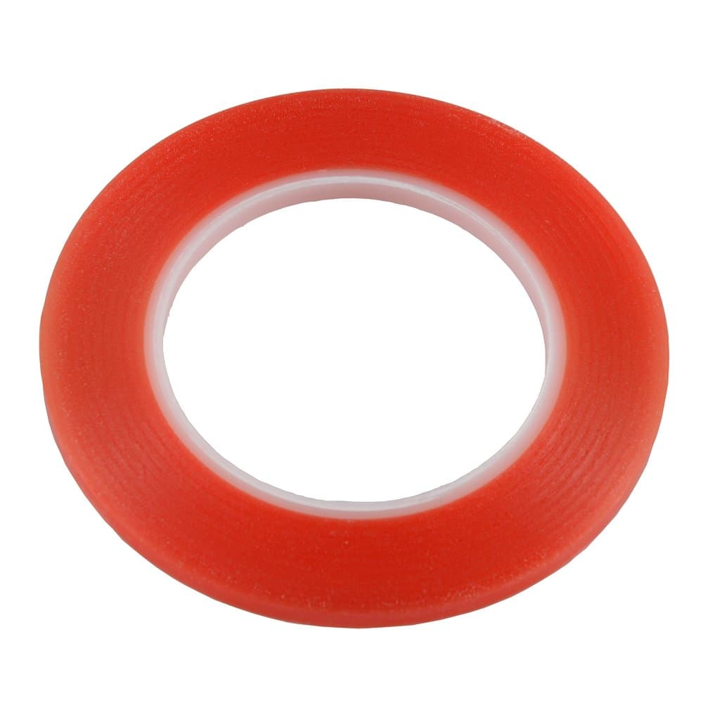 4mm 3M red Strong Sticky Glue Tape for Samsung iPhone ipad Smart Phone Tablet Camera Lens Display Bezel Fix
