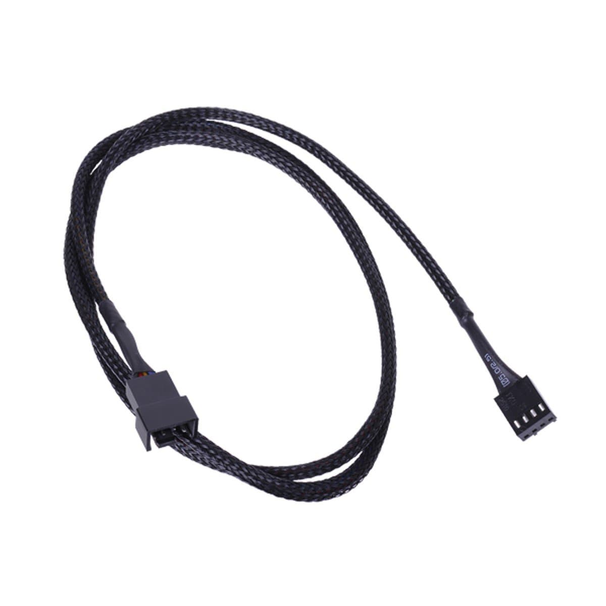4Pin PWM extension 90cm - black Cables Fan cables & adptors