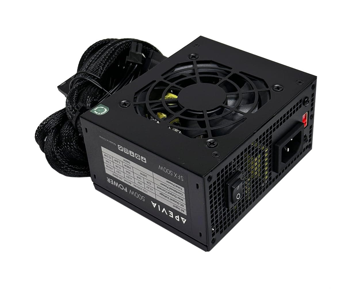 Apevia SFX-AP500W Mini ITX Solution/Micro ATX/SFX 500W Power Supply