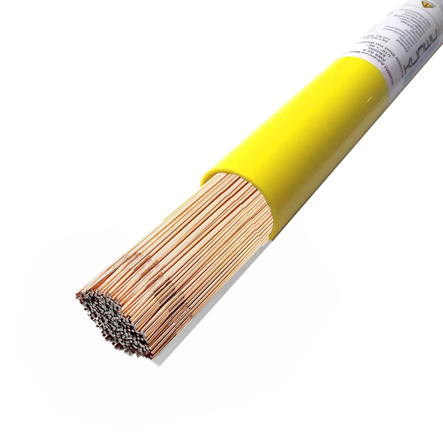 KUNWU ER70S-6 1/16" x 18" x 5 Lb Economical Mild Steel TIG Welding Rods