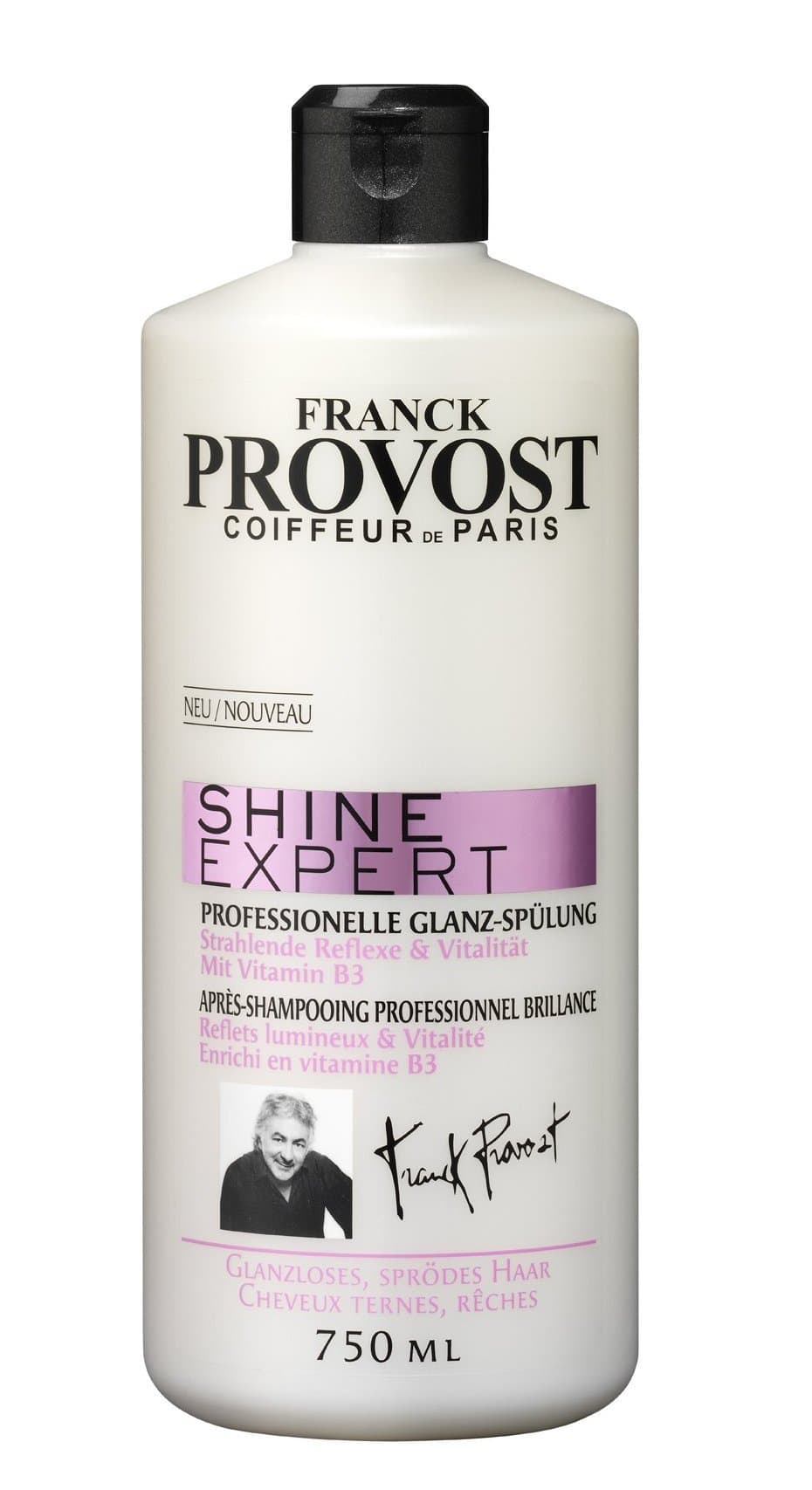 Frank Provost conditioner 750 ml shine expert, for brilliant reflexes vitality to dull and brittle hair