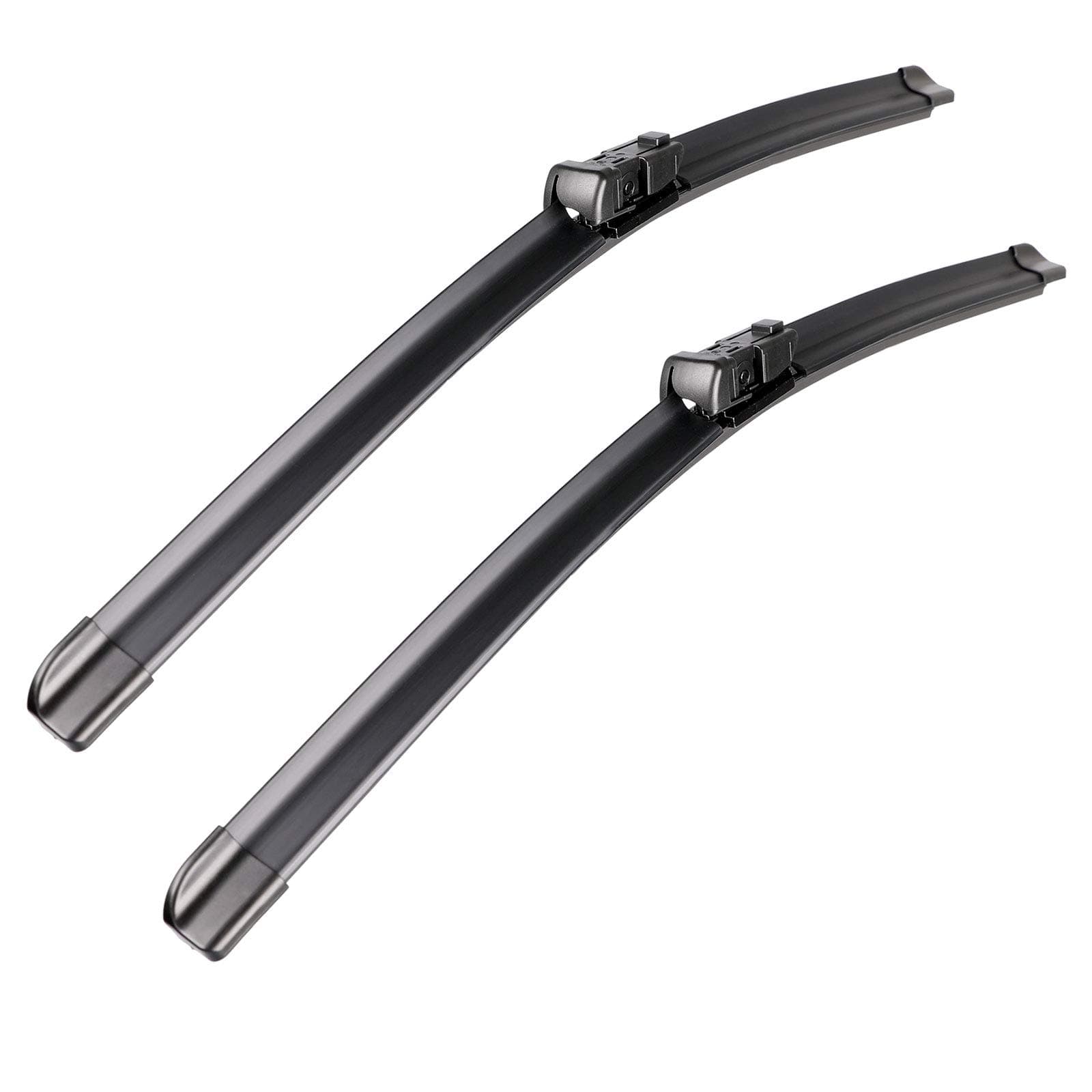 2 wipers Factory fit Mercedes-Benz C E Class C250 C300 C350 C63 AGM E350 E550 2014-2015 Original Equipment Replacement Wiper Blade - 24"/24" (Set of 2) Top Lock 19mm