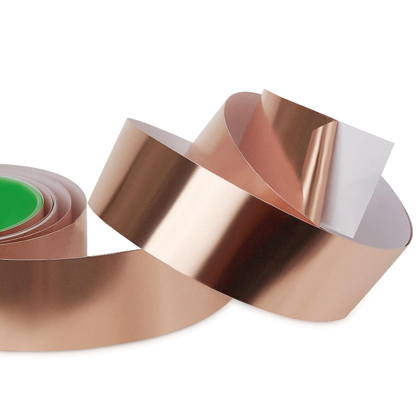 Copper Foil Tape (4" X 118") with Dual Conductive Copper Adhesive Tape for Guitar & EMI Shielding, Electrical Repairs, Crafts, Stained Glass, Paper Circuits, Soldering, Grounding, Garden