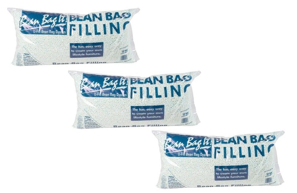 Ace Bayou Bean Bag Refill Polystyrene Beads, 3.5 cu ft (3)