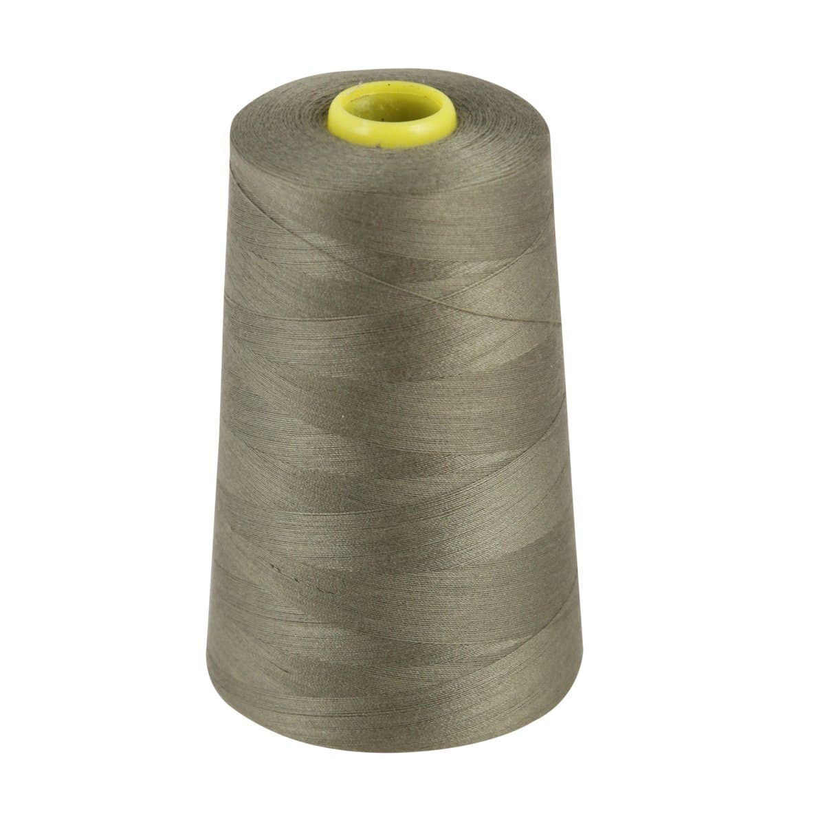 OVERLOCKING THREAD - OVERLOCKER THREAD - POLYESTER THREAD - INDUSTRIAL SEWING THREAD - 4 X 5000 YARD SPOOLS - LARGE COLOUR SELECTION INCLUDING: BLACK WHITE RED BLUE CREAM NAVY PURPLE PINK GREEN GREY BROWN OLIVE SKY GOLD (KHAKI 620)