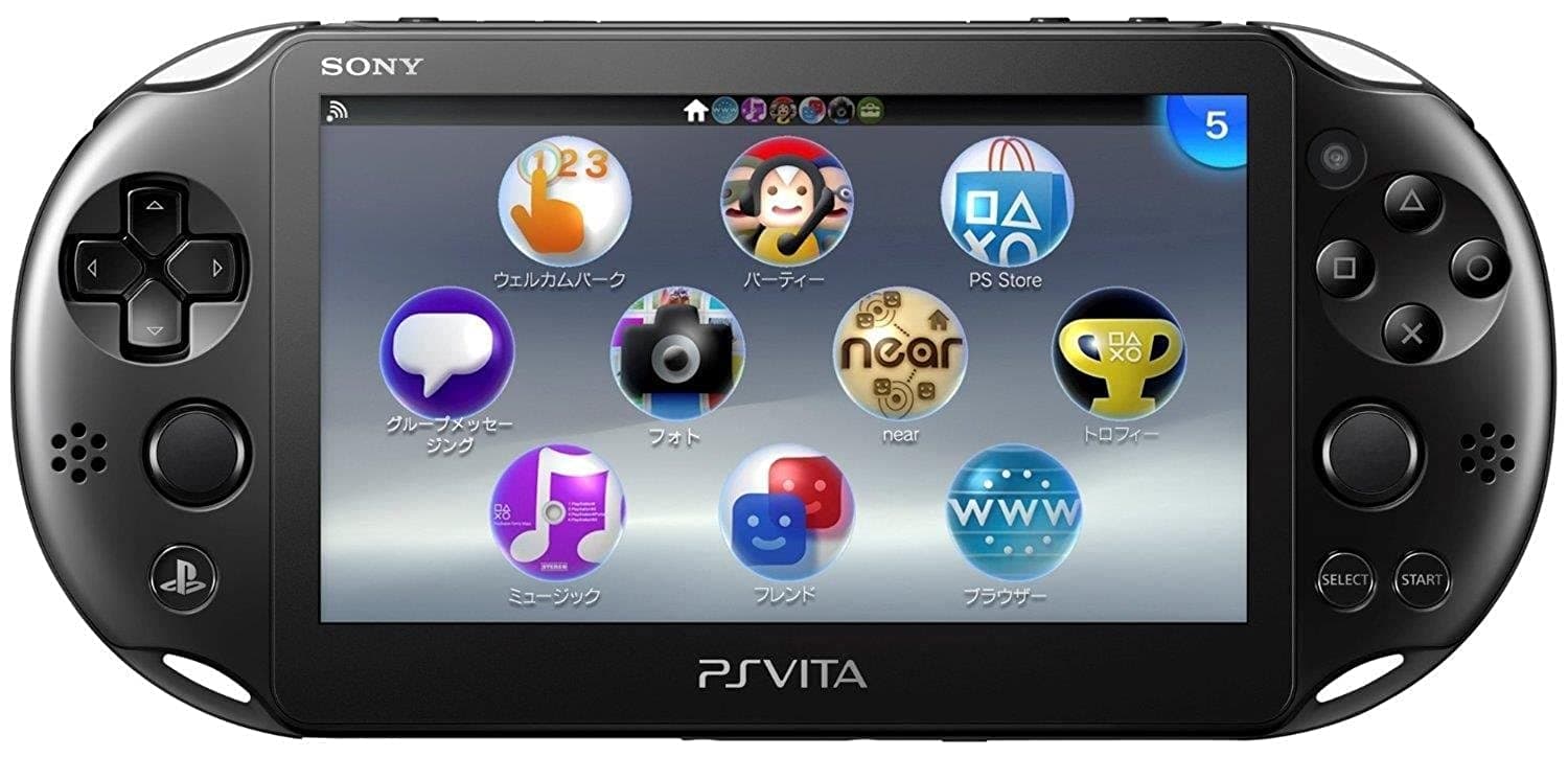 PS Vita New Slim Model PCH-2006 WIFI Edition (Black)