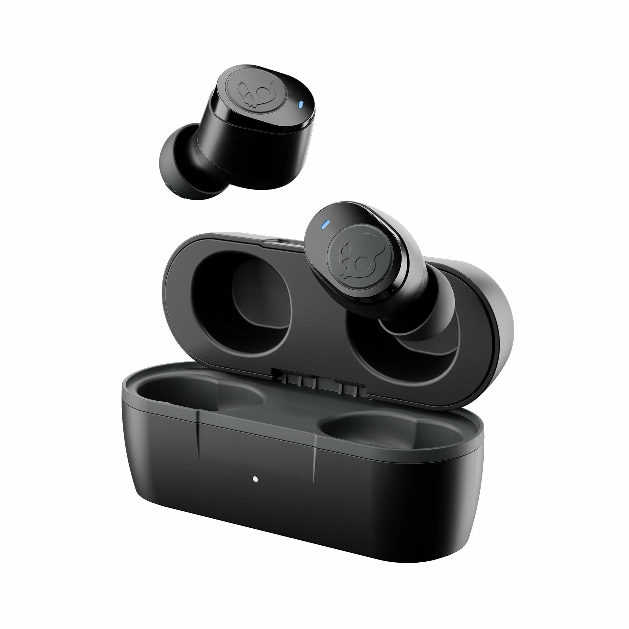 Jib True 2 Wireless Earbuds, Bluetooth Headphones, Up to 33 Hours Battery with Charging Case, Noise Isolating Fit, Sweat and Water Resistant, Microphone for iPhone Android - True Black