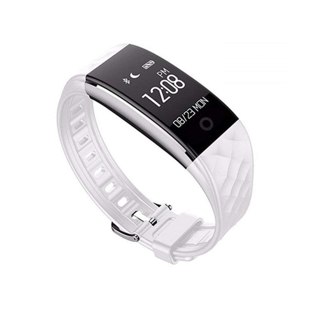Activity Tracker ,Detome S2 Monitor Pedometer Calories Track Smart Fitness Tracker Sports Wristband Bracelet band Bluetooth for Men Women Boys Girls Android and iOS(White)