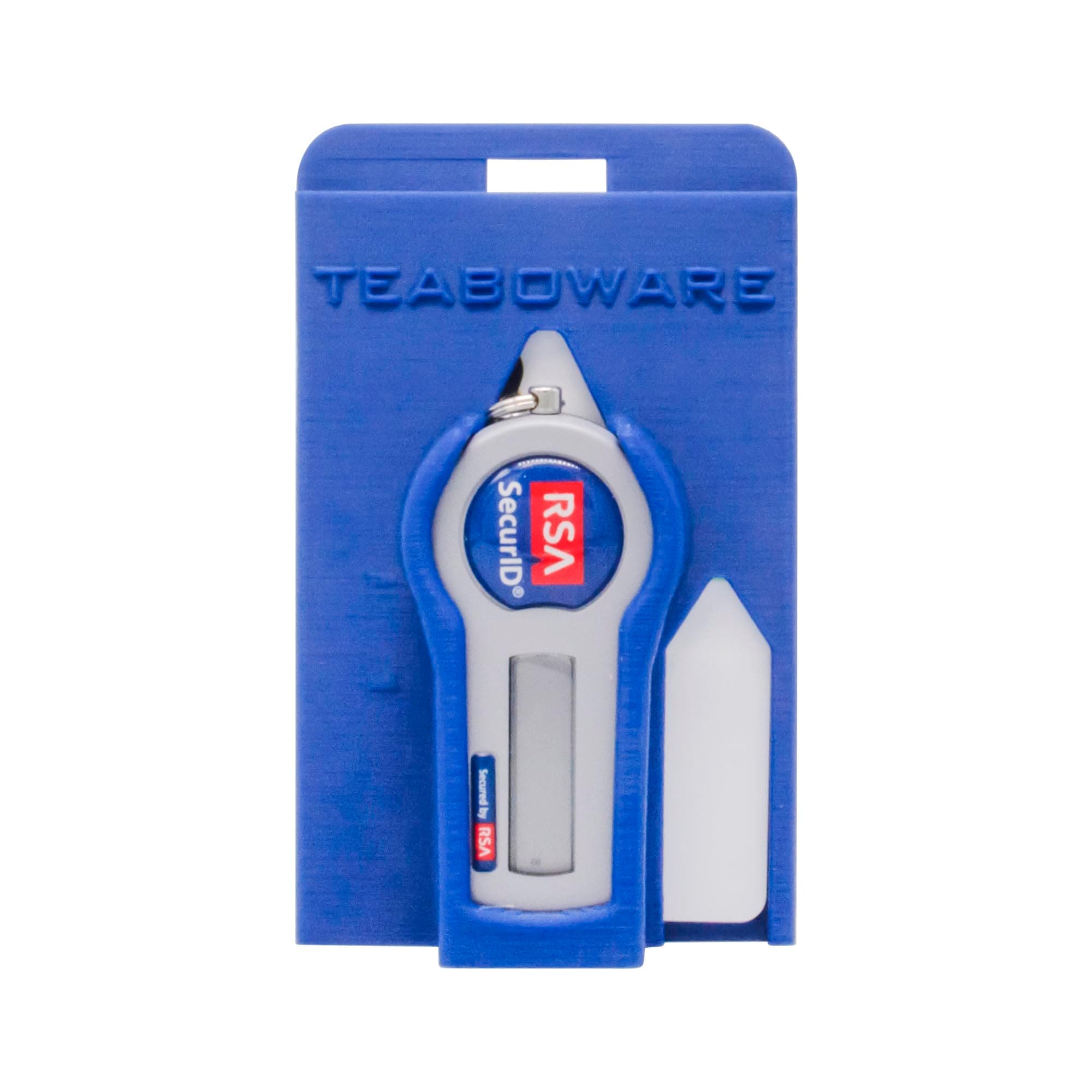 RSA Token Double Badge Holder (Double, Blue)