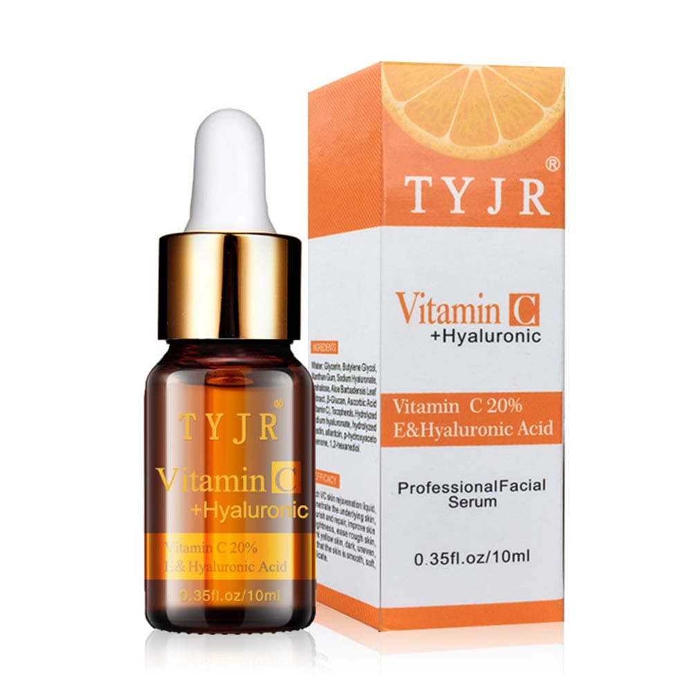 Vitamin C Face Serum - Dark Spot Remover Vitamin C Facial Serum with Hyaluronic Acid, Aloe Vera, & Vitamin E - Anti Aging Face Treatment for Dark Spots, Sun Damage, Fine Lines and Wrinkles