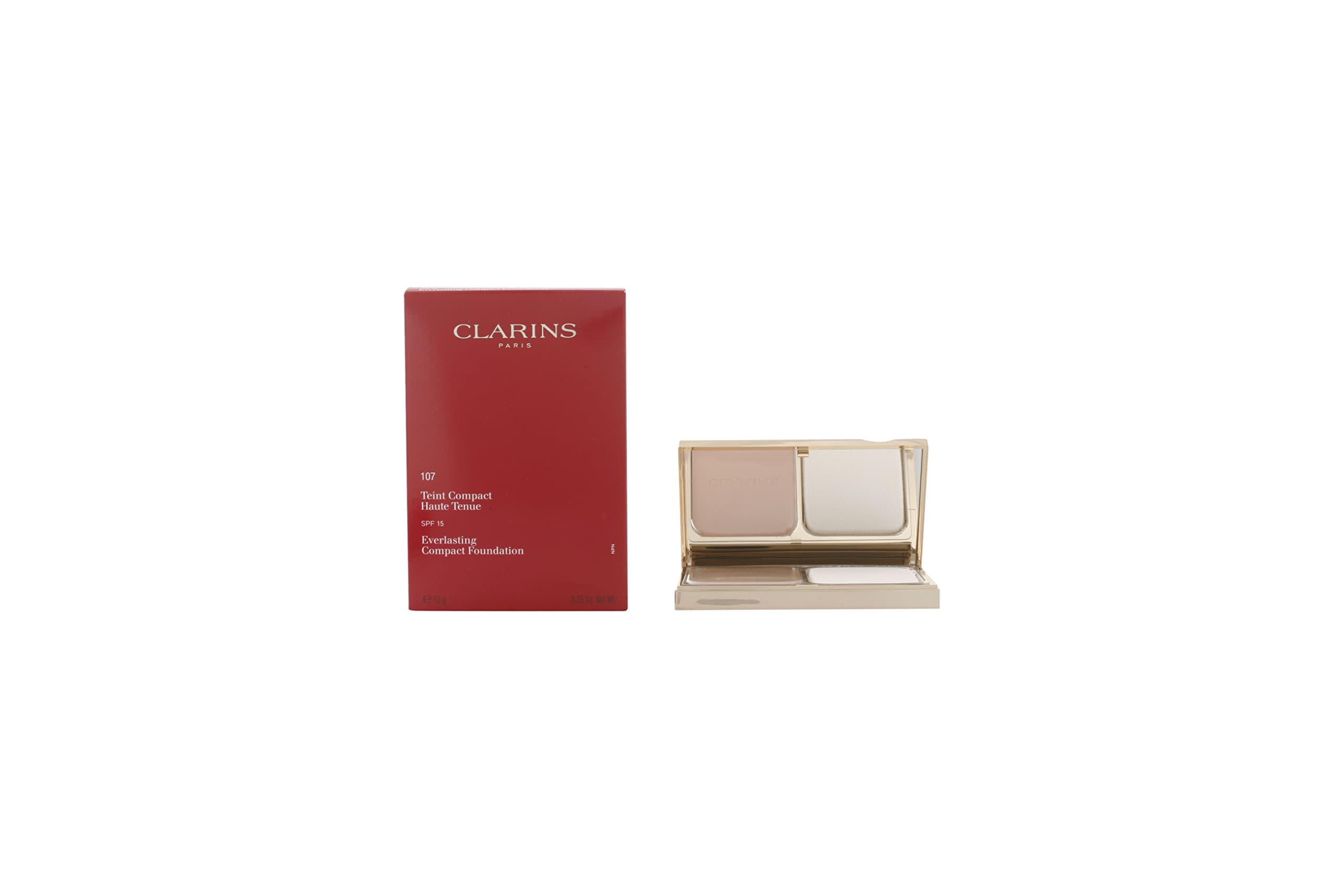 Clarins Everlasting Compact Foundation Spf 15 - 107 Beige