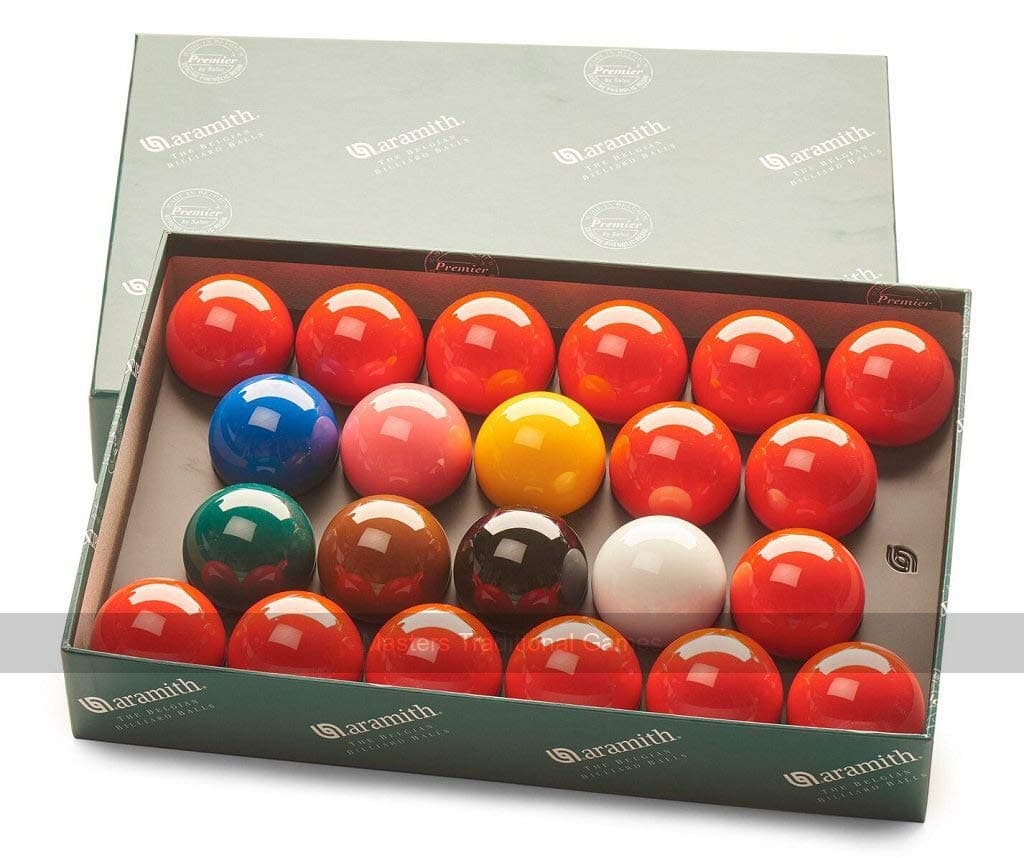 AramithSnooker Balls (2 inch, 51mm, with 15 reds)