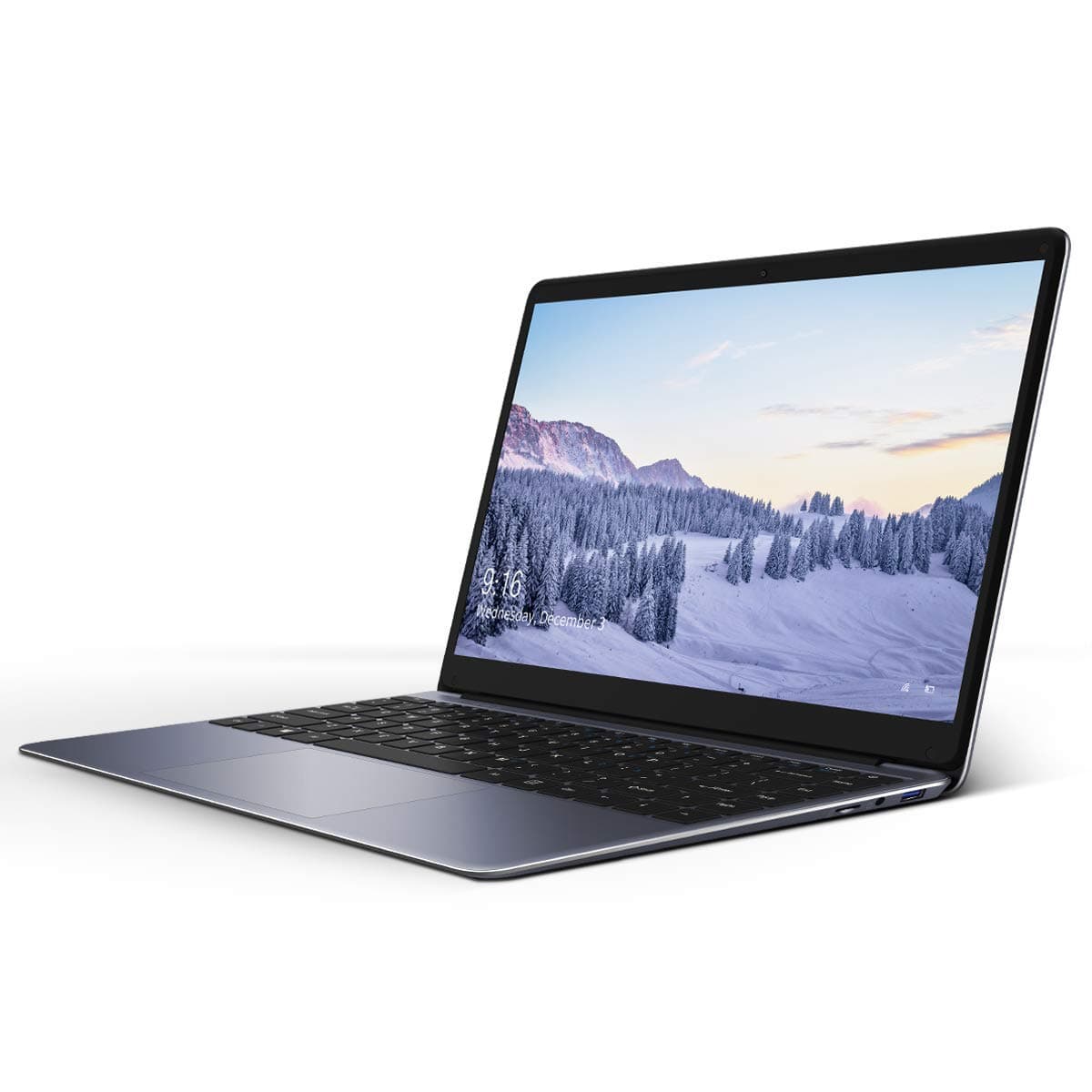 CHUWI HeroBook Laptop Computer Windows 10 PC, 14.1" 1080P Display, Intel Atom X5-E8000 Quad Core, 4GB RAM/64GB eMMC and Extra 256GB SSD, 1TB M.2 SSD Slot, Thin and Lightweight