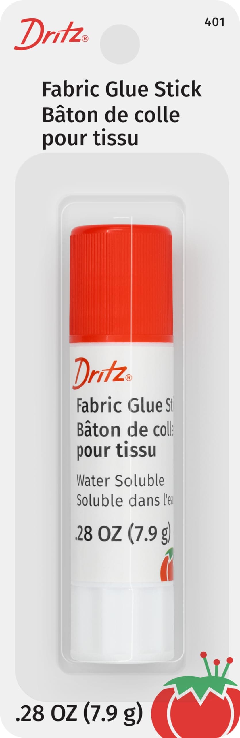 Dritz 401 Fabric Glue Stick, 0.28-Ounce