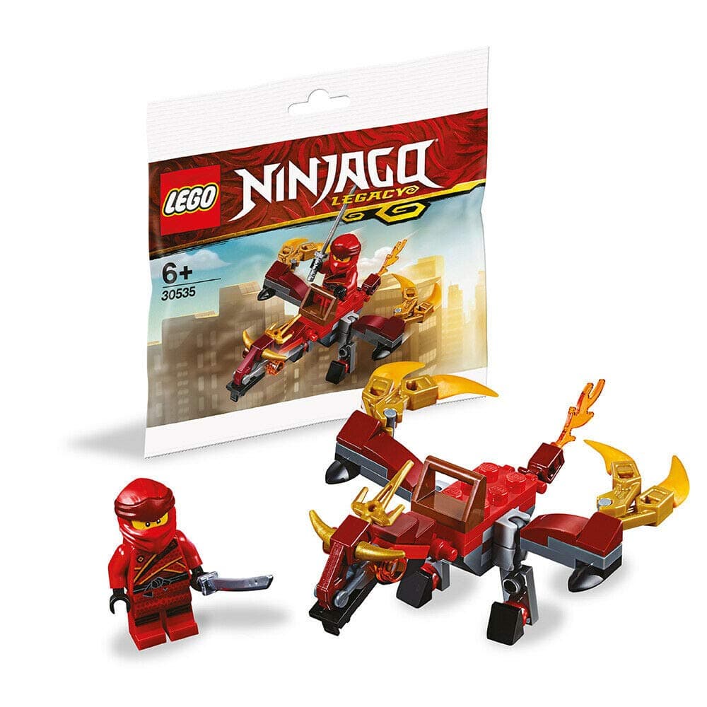 Ninjago Legacy Minifigure - Kai (Fire Dragon Polybag) 30535