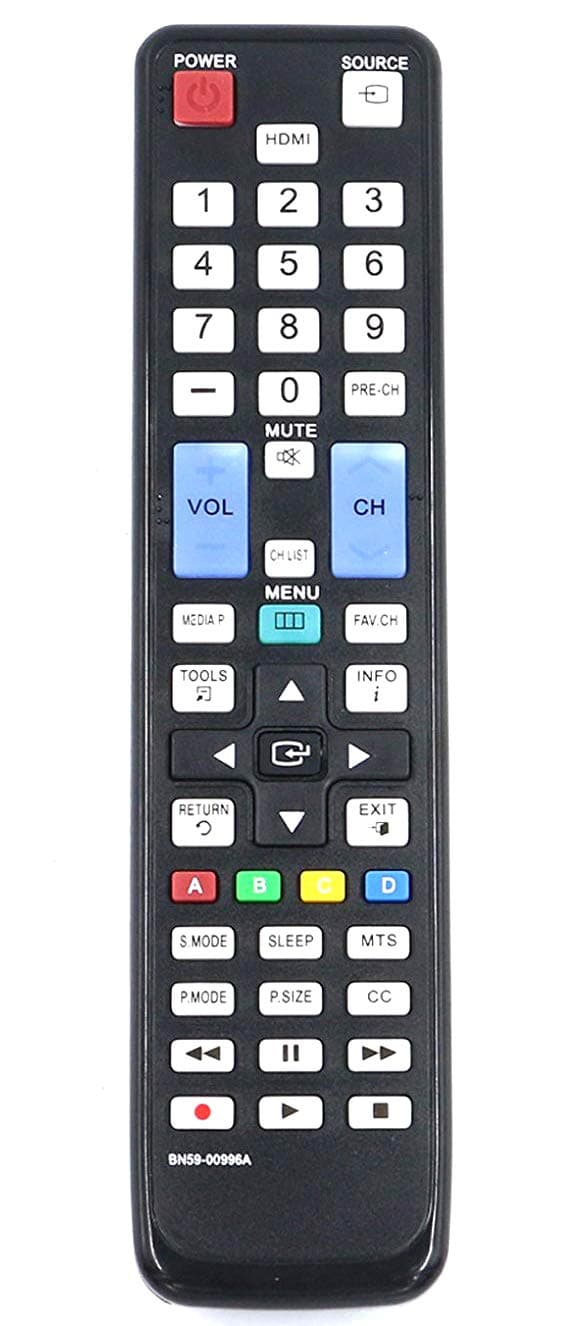 ALLIMITYBN59-00996A Remote Control Replacement for Samsung TV BN5900996A LN32C480 LN32C530 LN32C540 LN37C530 LN40C530 LN40C540 LN46C530 LN46C540 LN52C530 PL50C530 PN50C530 PN50C540 PN58C500 PN58C530