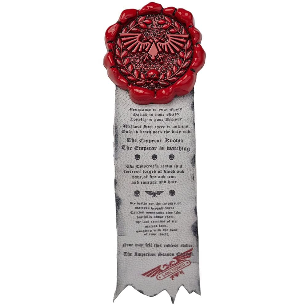 – Starforged Compatible with Warhammer 40k Purity Seal: Imperial Aquila Pin Badge/Sticker 1PC