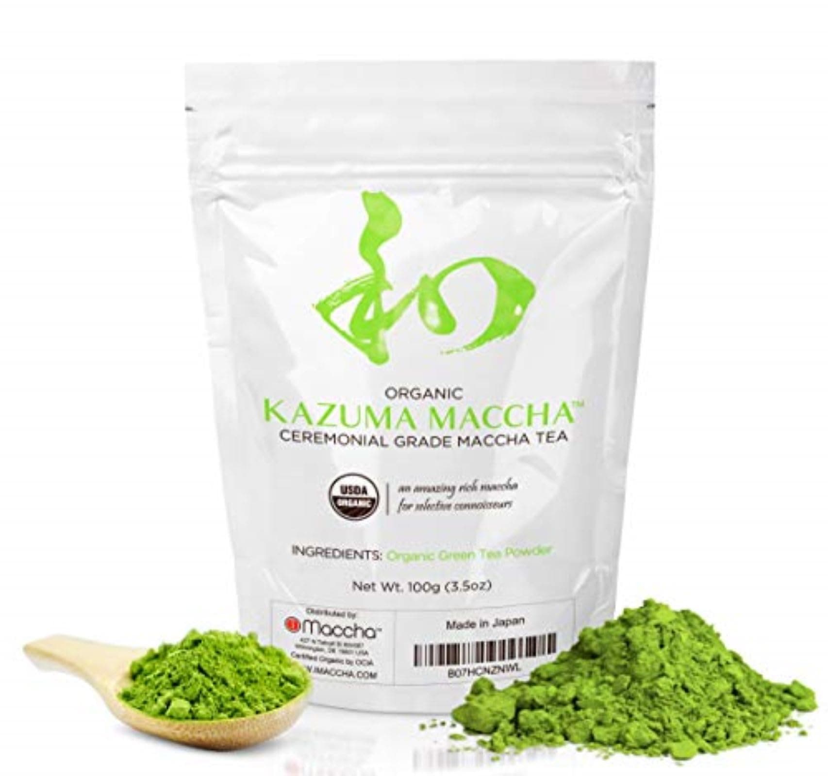 iMacchaMatcha Ceremonial Grade - Organic - Japanese Green Tea Powder (3.5 oz) - First Harvest