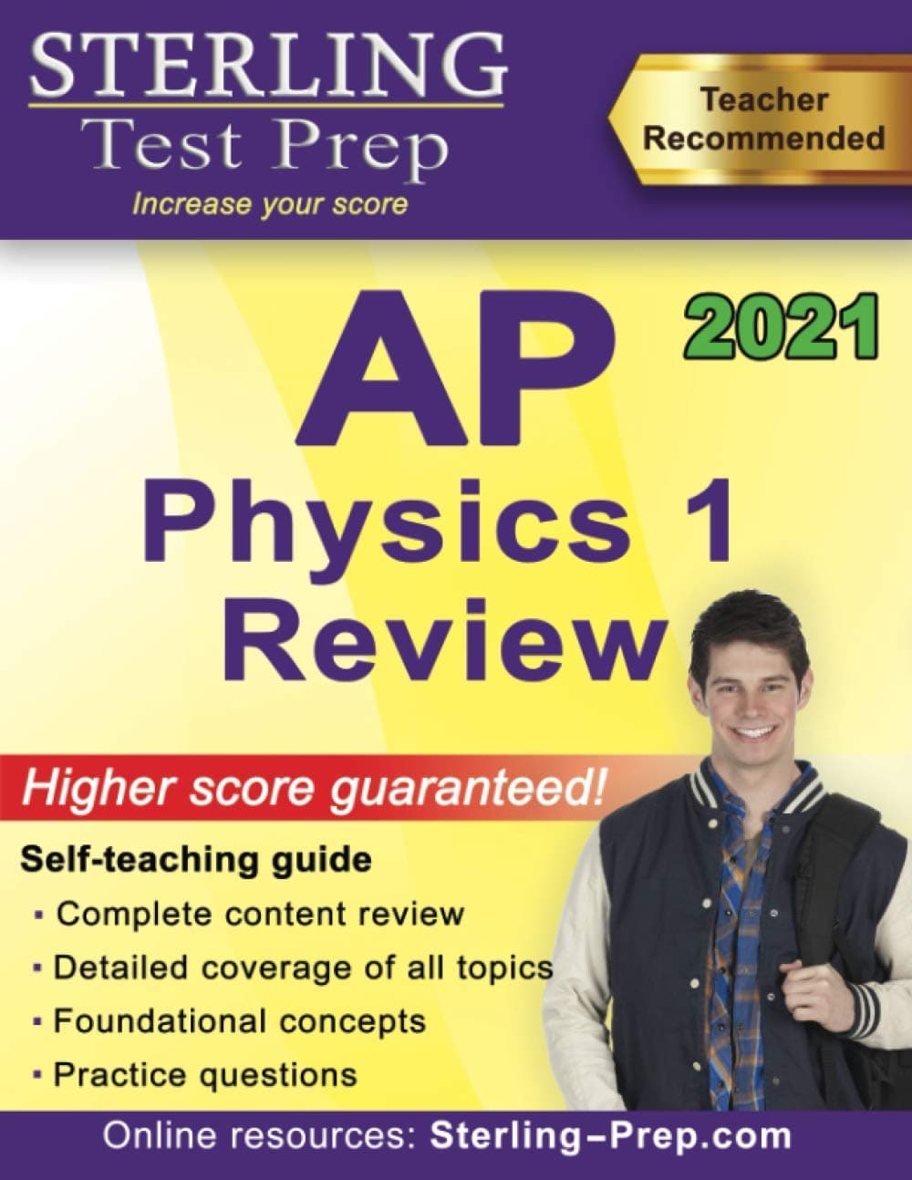 Sterling Test Prep AP Physics 1 Review: Complete Content Review for AP Physics 1 Exam