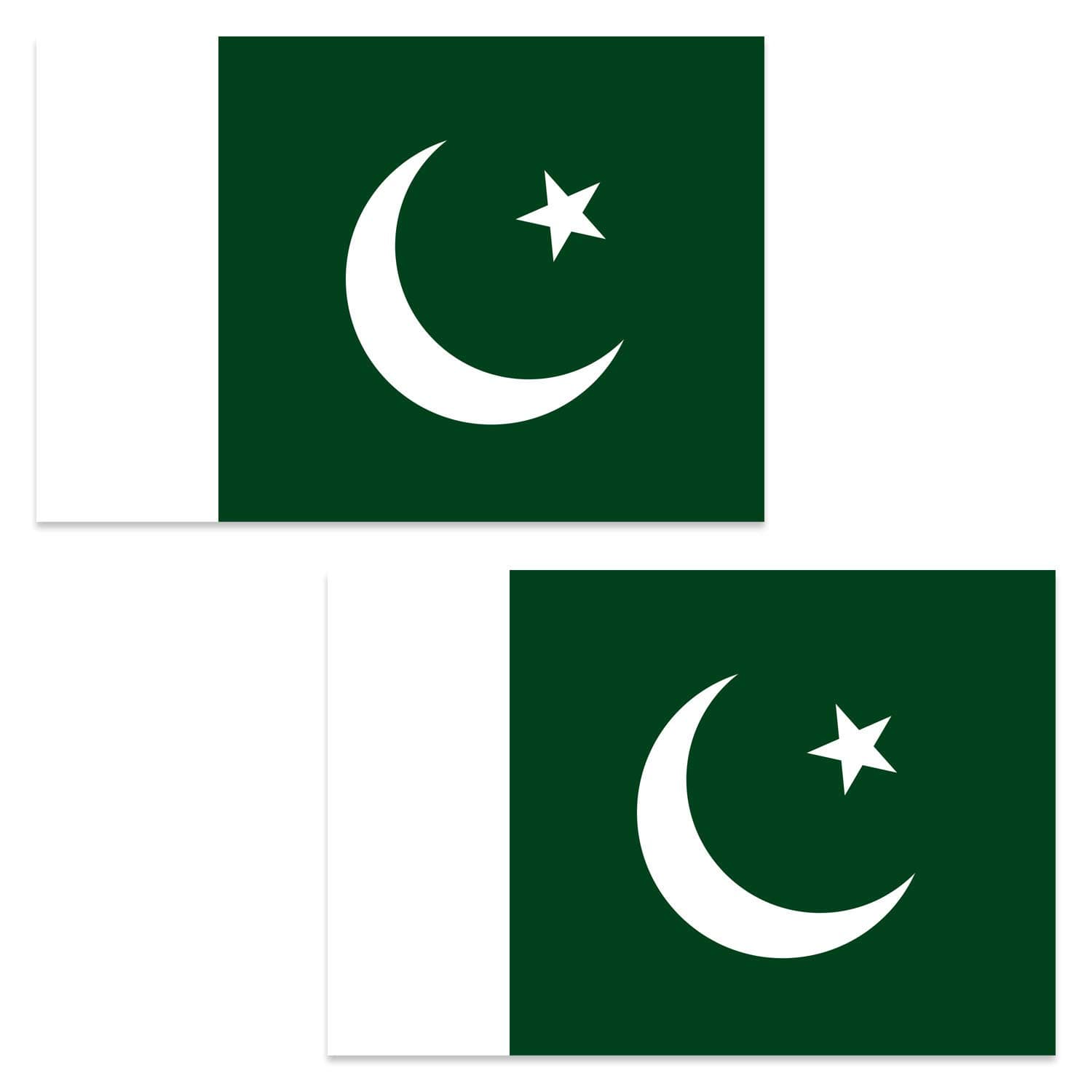 by Robelli International 5 x 3 ft Nylon Indoor or Outdoor Flags (Twin Pack) (Pakistan)