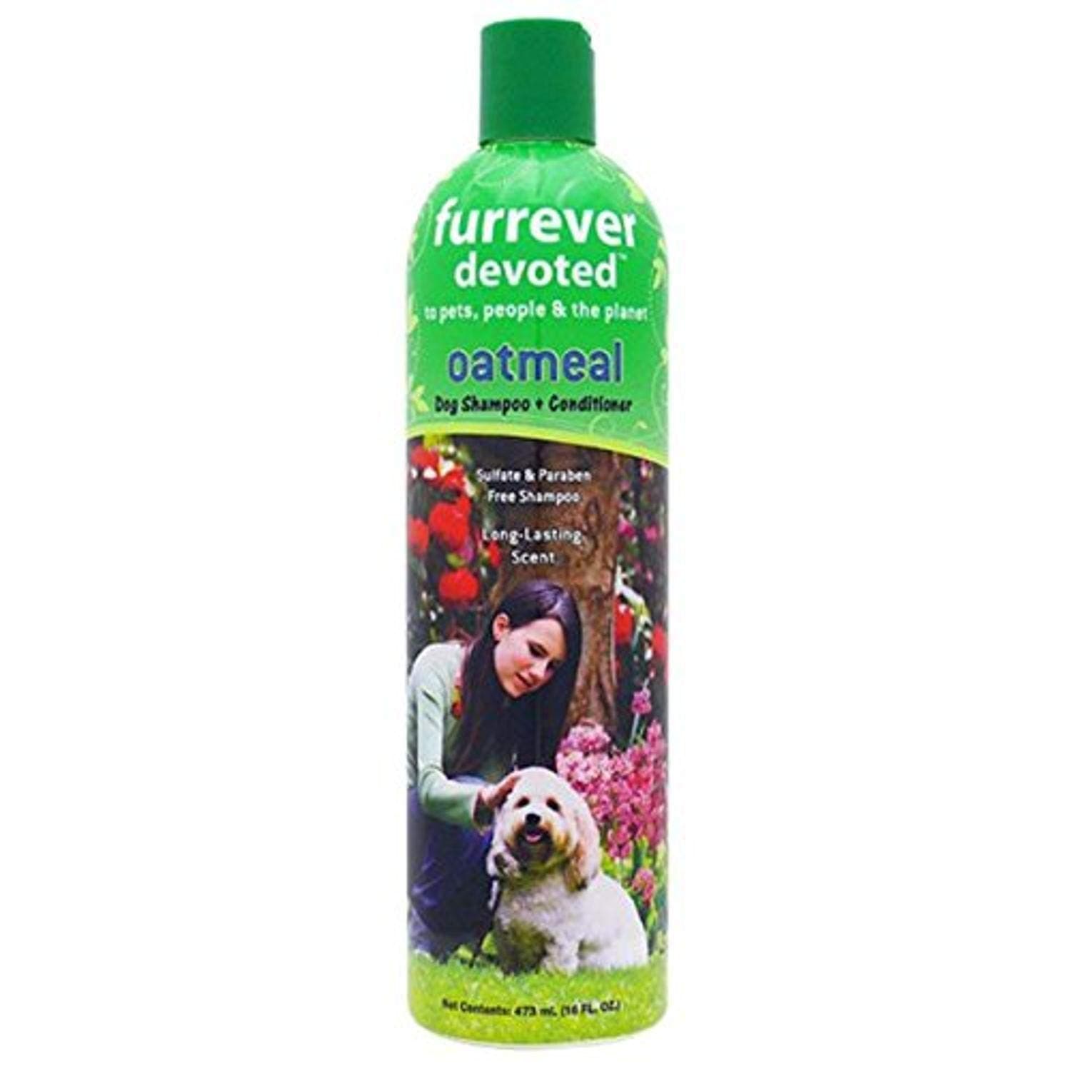 Furrever Oatmeal Shampoo and Conditioner for Dogs, 16 Ounces