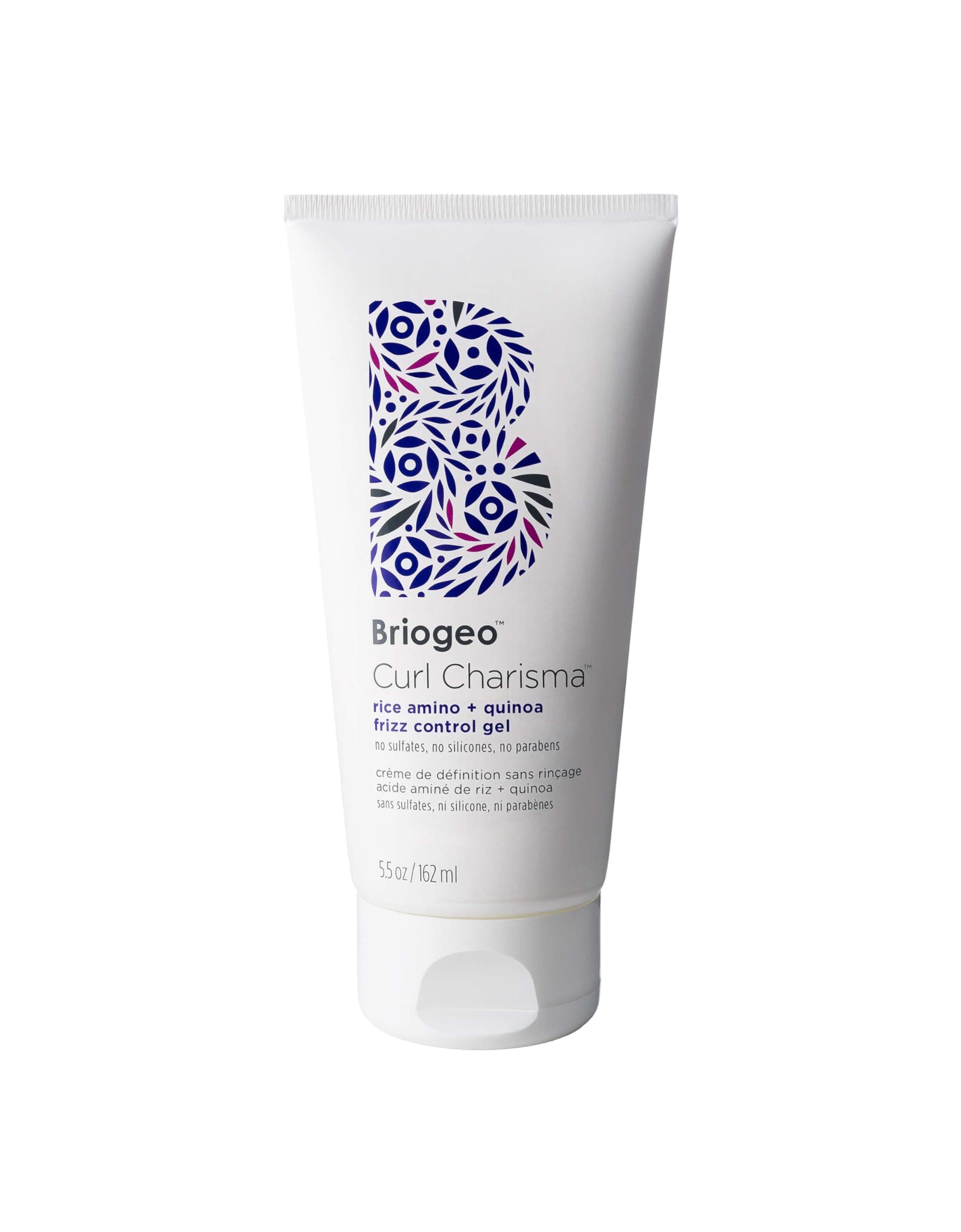 Curl Charisma Rice Amino and Quinoa Frizz Control Gel | Curl Defining Styler for Wavy, Curly and Coily Hair Textures | Vegan, Phalate & Paraben-Free | 5.5 Ounce