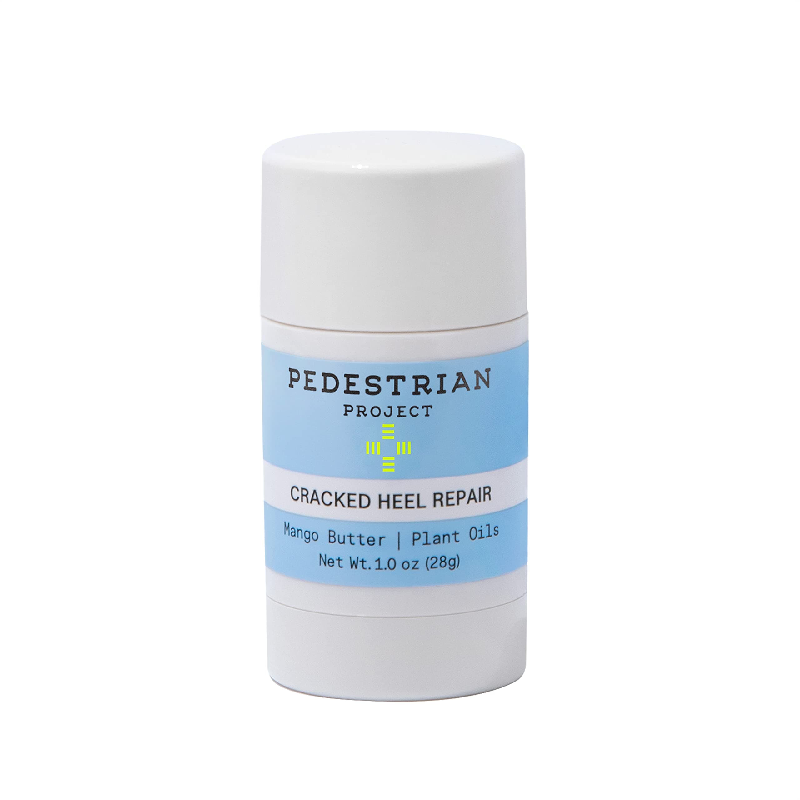 Pedestrian Project Cracked Heel Repair Foot Care Balm - Smooths and Fills Severe Cracks and Rough Skin with Healing Shea and Mango Butters - Vegan, Cruelty Free, 1 oz