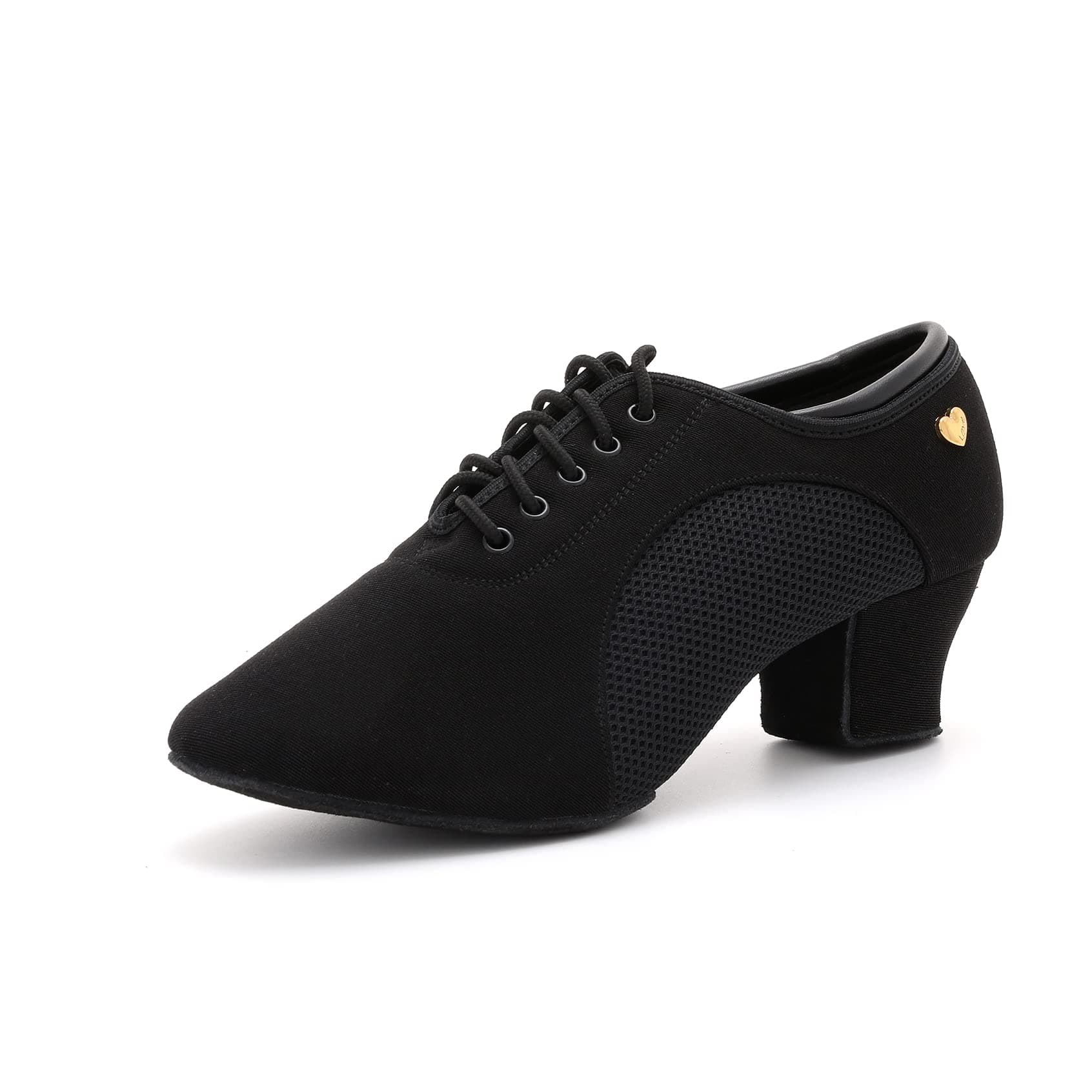 Women's Latin Dance Shoes Lace-up Ballroom Modern Salsa Rhythm Teaching Practice Professional Performance Dance Shoes