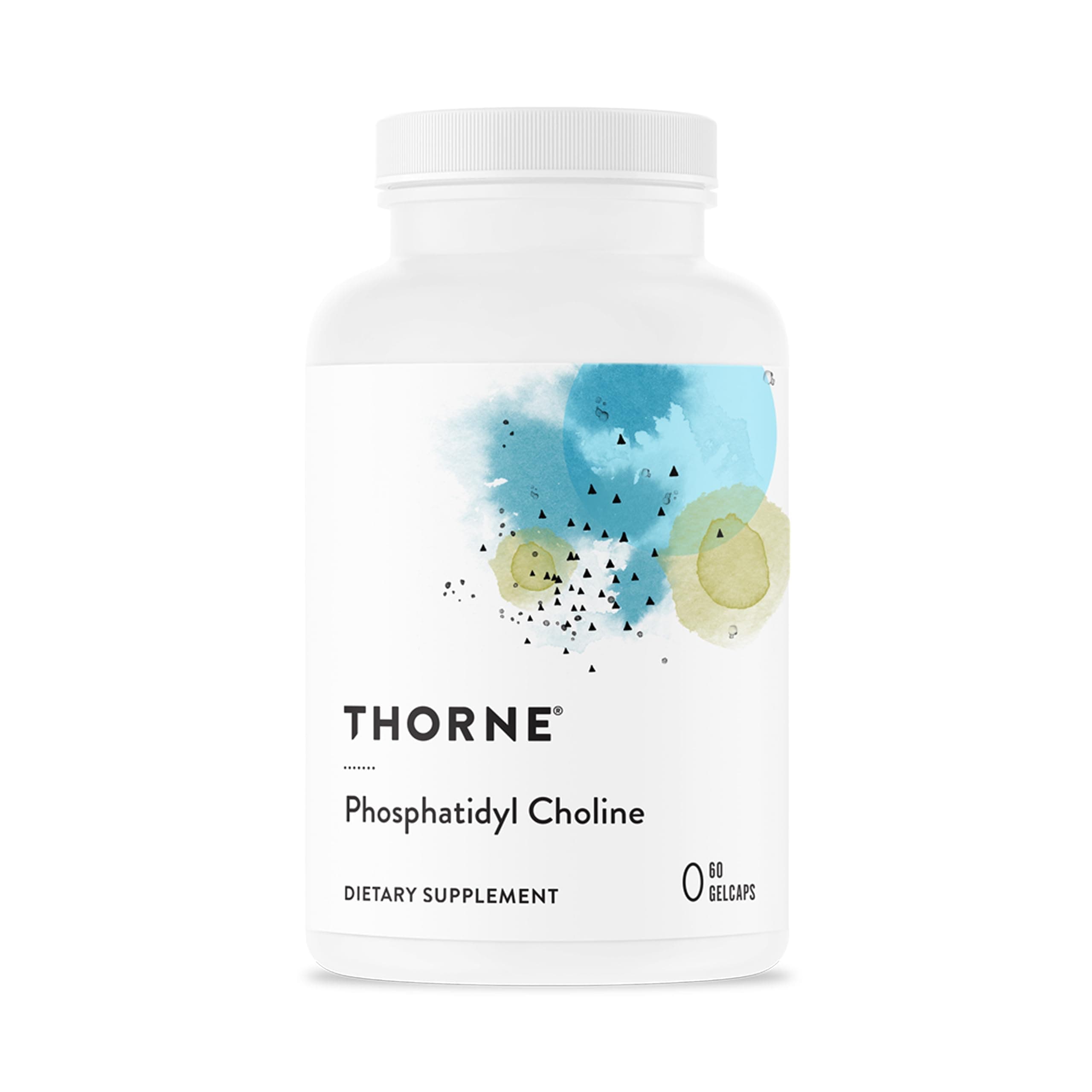 THORNE Phosphatidyl Choline - Phospholipid Complex for Cell Membrane Support - 60 Gelcaps
