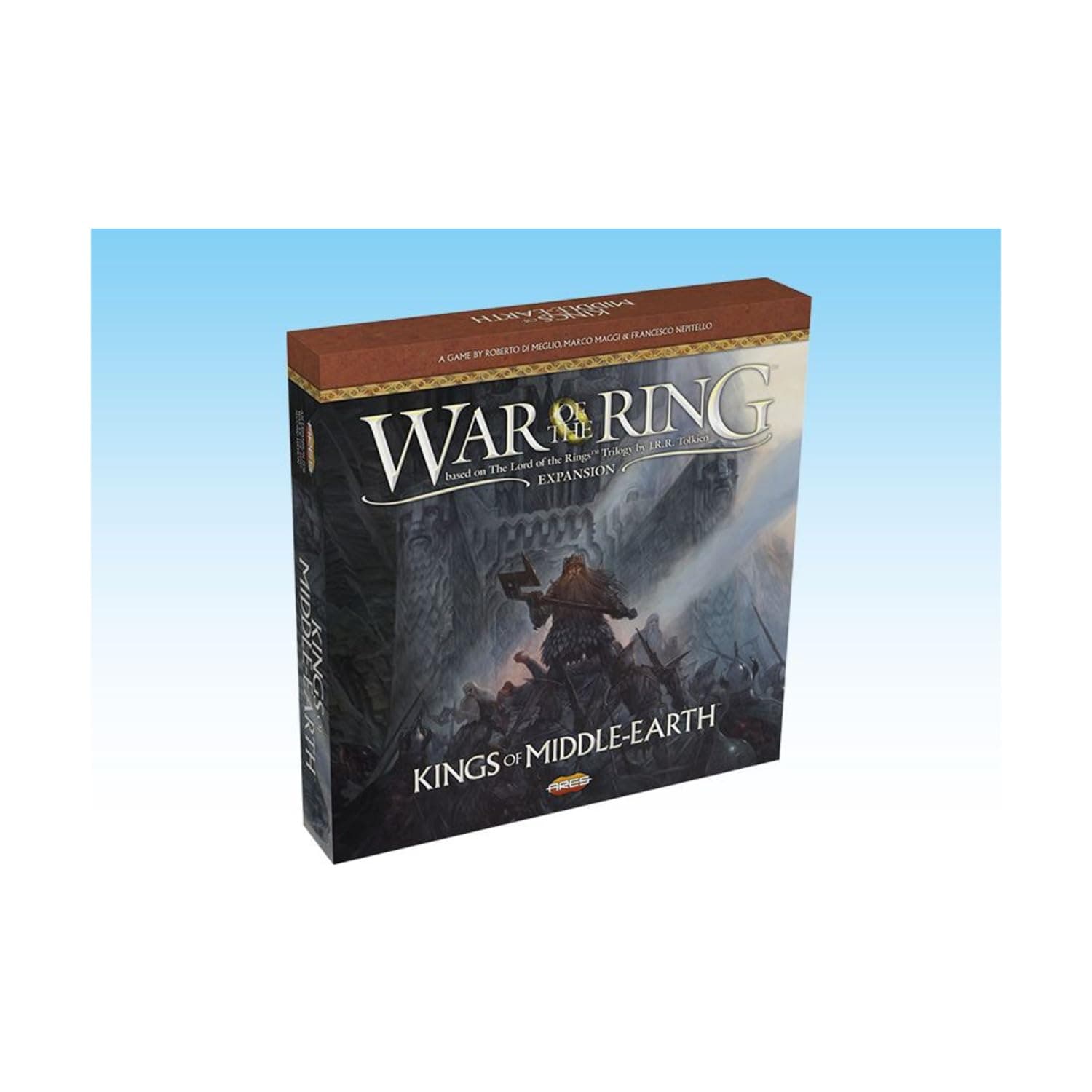 Ares Games War of the Ring - Kings of Middle-Earth: Board Game for 2-4 Players, Ages 13+
