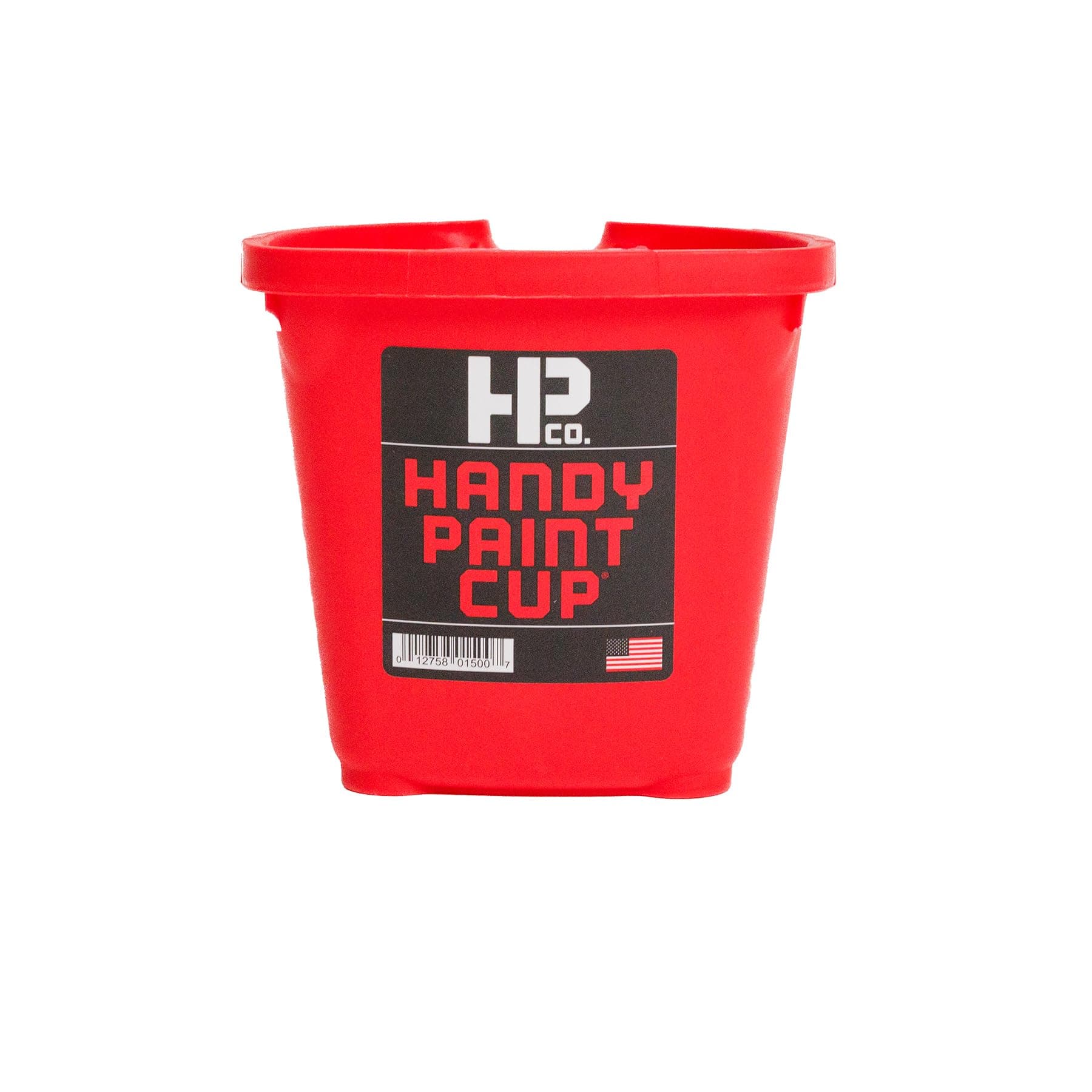 HANDy Paint Cup Holds 16 oz. of Paint or Stain, Integrated Magnetic Brush Holder, Ideal for Trim Work, Touch-ups, 1 Pack