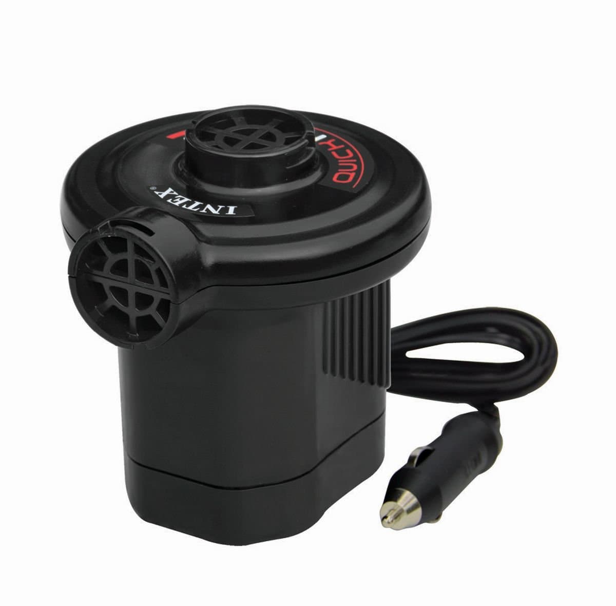 Intex Quick-Fill DC Electric Air Pump, 12V Car Plug, Max. Air Flow 21.2CFM