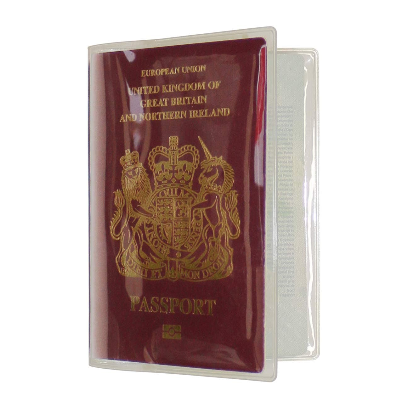 Clear Protective Passport Holders (4)