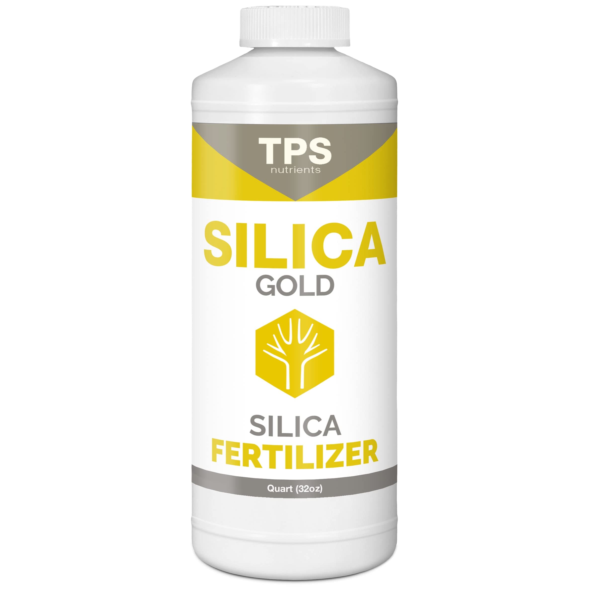 Silica Gold Plant Strength Nutrient and Supplement with Bioavailable Silicon 1 Quart (32 oz)