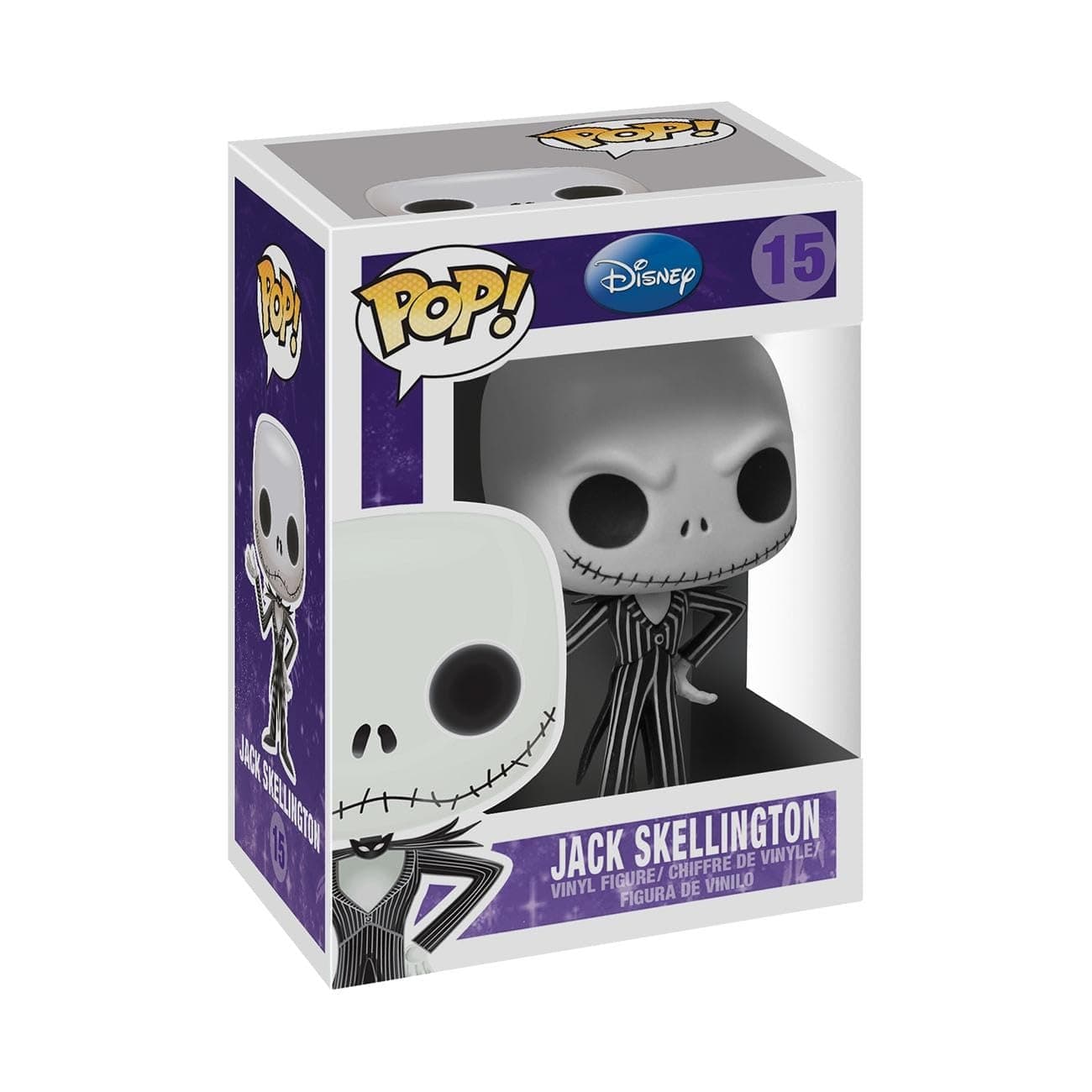Pop! Disney Series 2: Jack Skellington - Disney: the Nightmare Before Christmas - Collectable Vinyl Figure - Gift Idea - Official Merchandise - Toys for Kids & Adults - Movies Fans