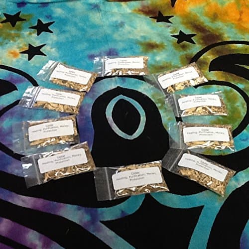 Replacement Herbs for Wholesale Wicca/Hoodoo/Witchcraft Herbs Display Kit Chest (Cedar)