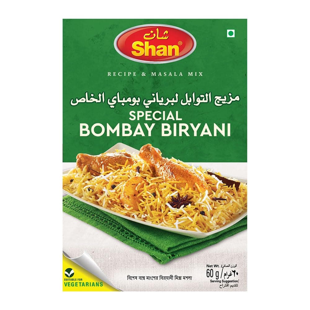 Shan Special Bombay Biriyani Recipe & Seasoning Mix 60g