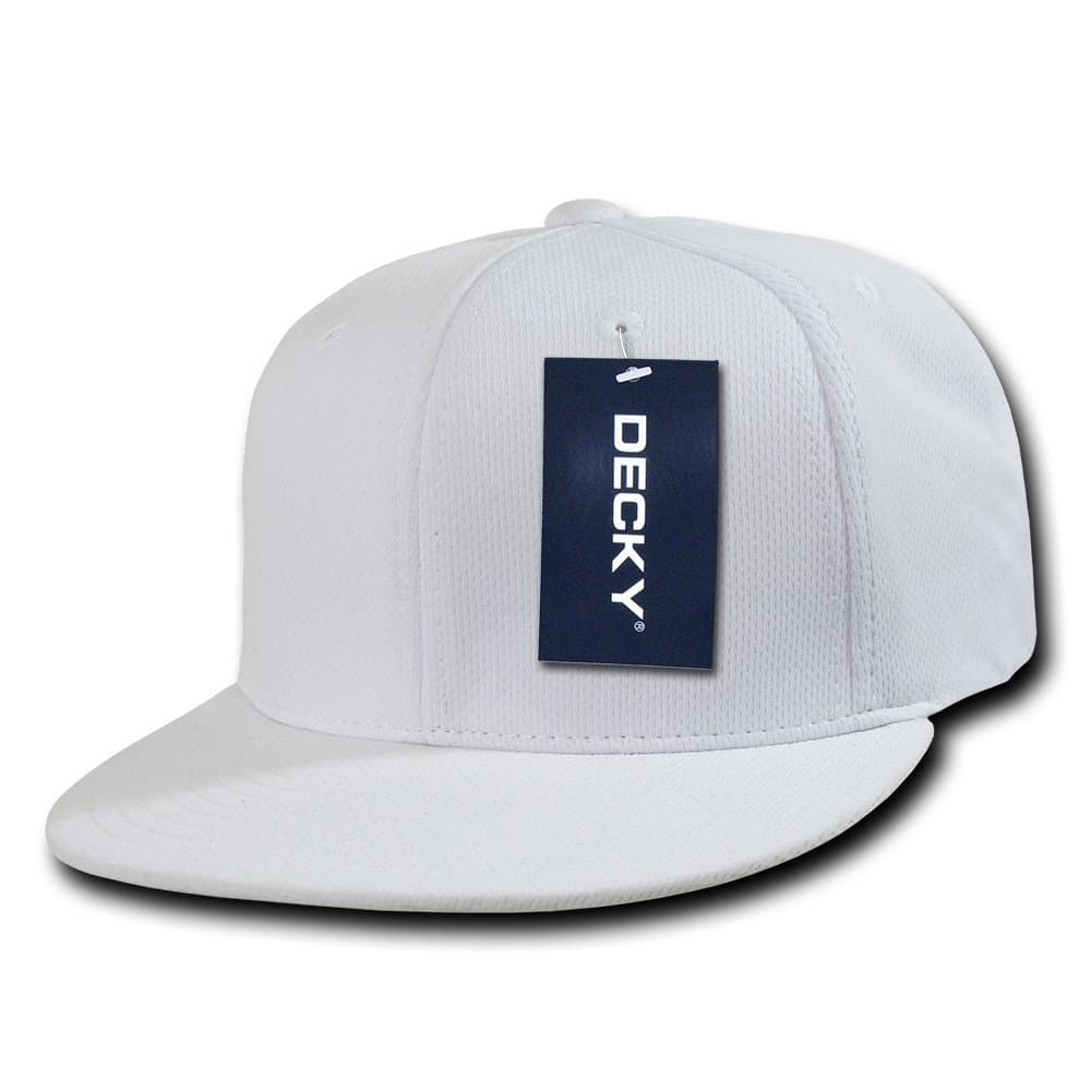 DECKYMen's Performance Mesh Snap Back Decky Performance Mesh Snap Back Baseball Cap - Black