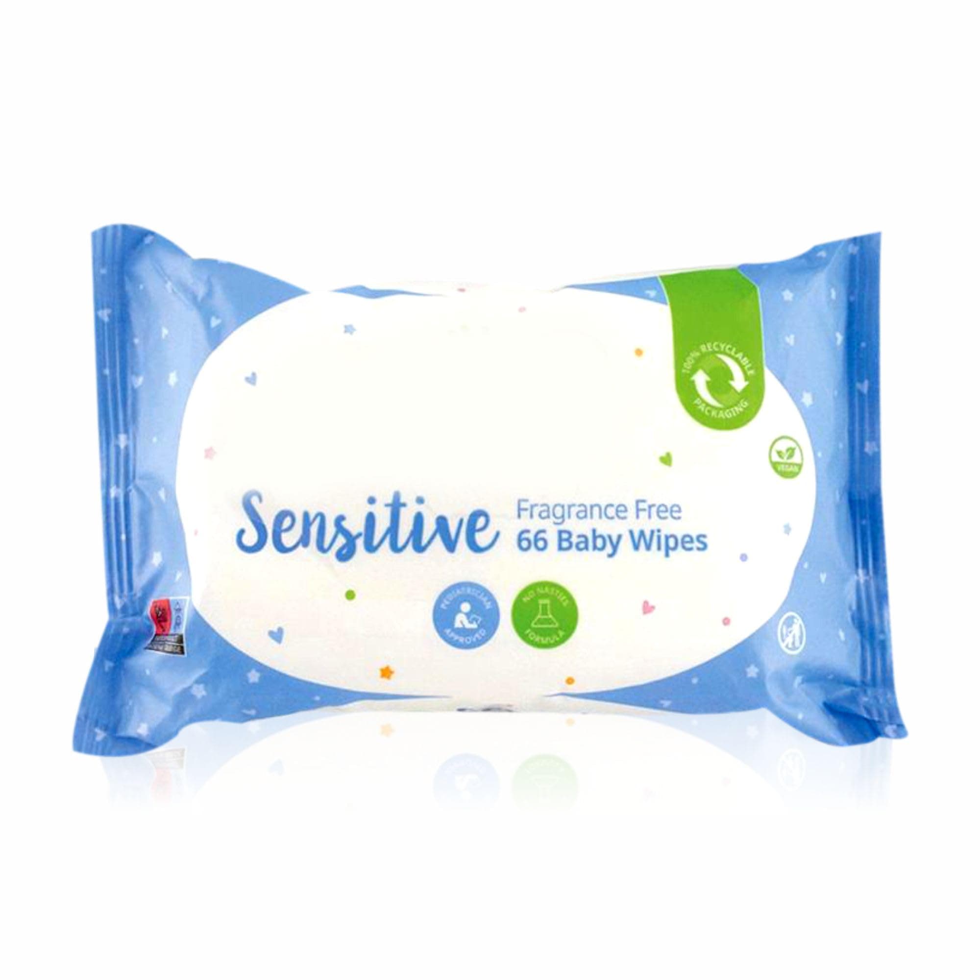 Baby Wipes Fragrance Free Newely born Wet Wipes Baby Fresh Wipes Resealable pouch soft baby wipe Suitable For babies face senstive skin bums limbs Body gentle clean nappy changing Accessories (66 Pc)