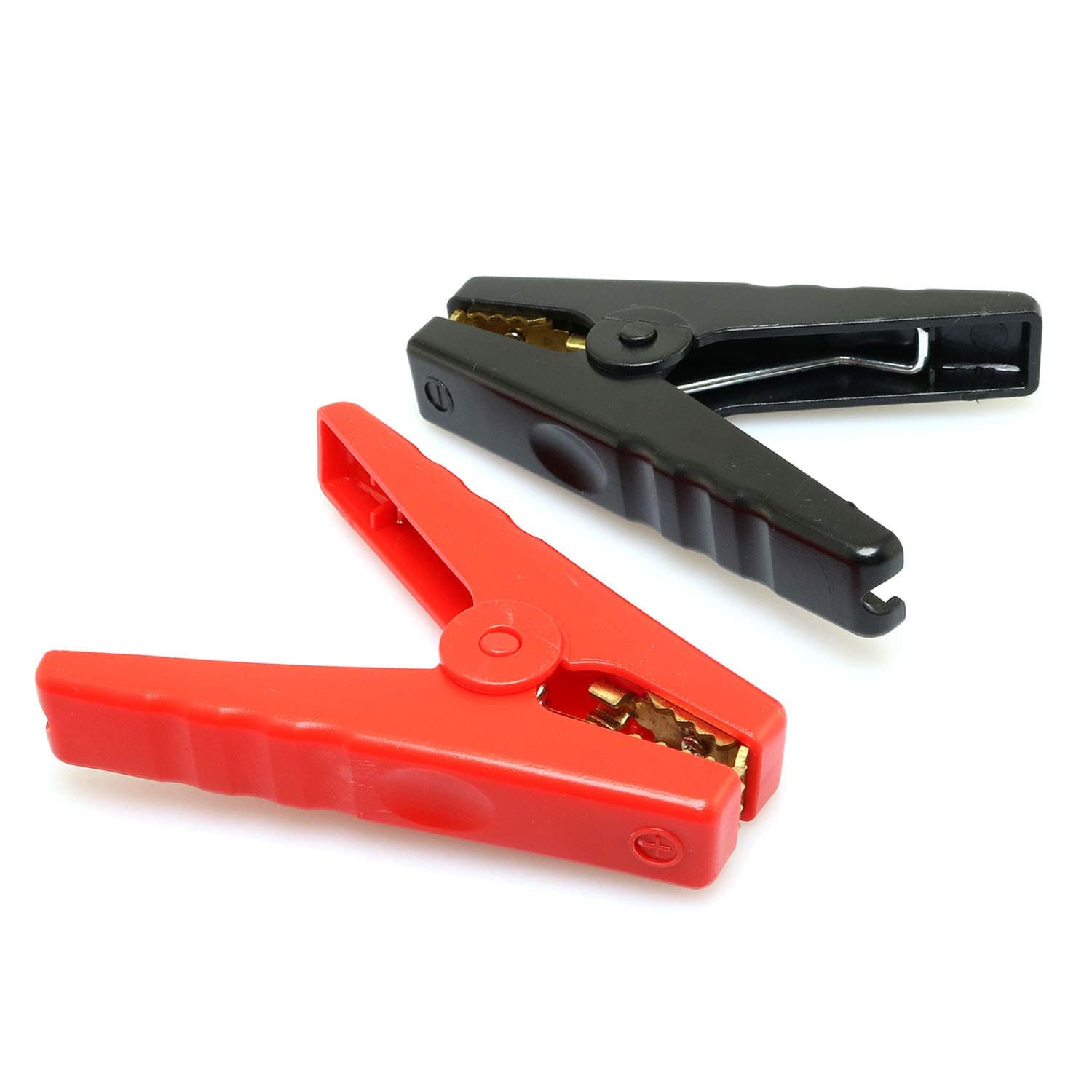Alligator Clip 1Pair Pure Copper Insulated Crocodile Clamp for Truck Car Battery Tester 24V 300A Red and Black