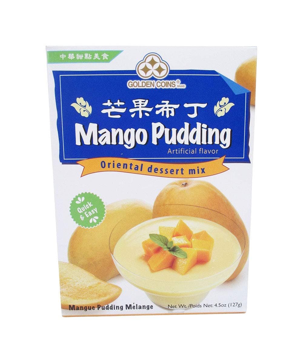 Brand Mango Pudding Oriental Dessert Mix, 4.5oz. (127g), 1 Box