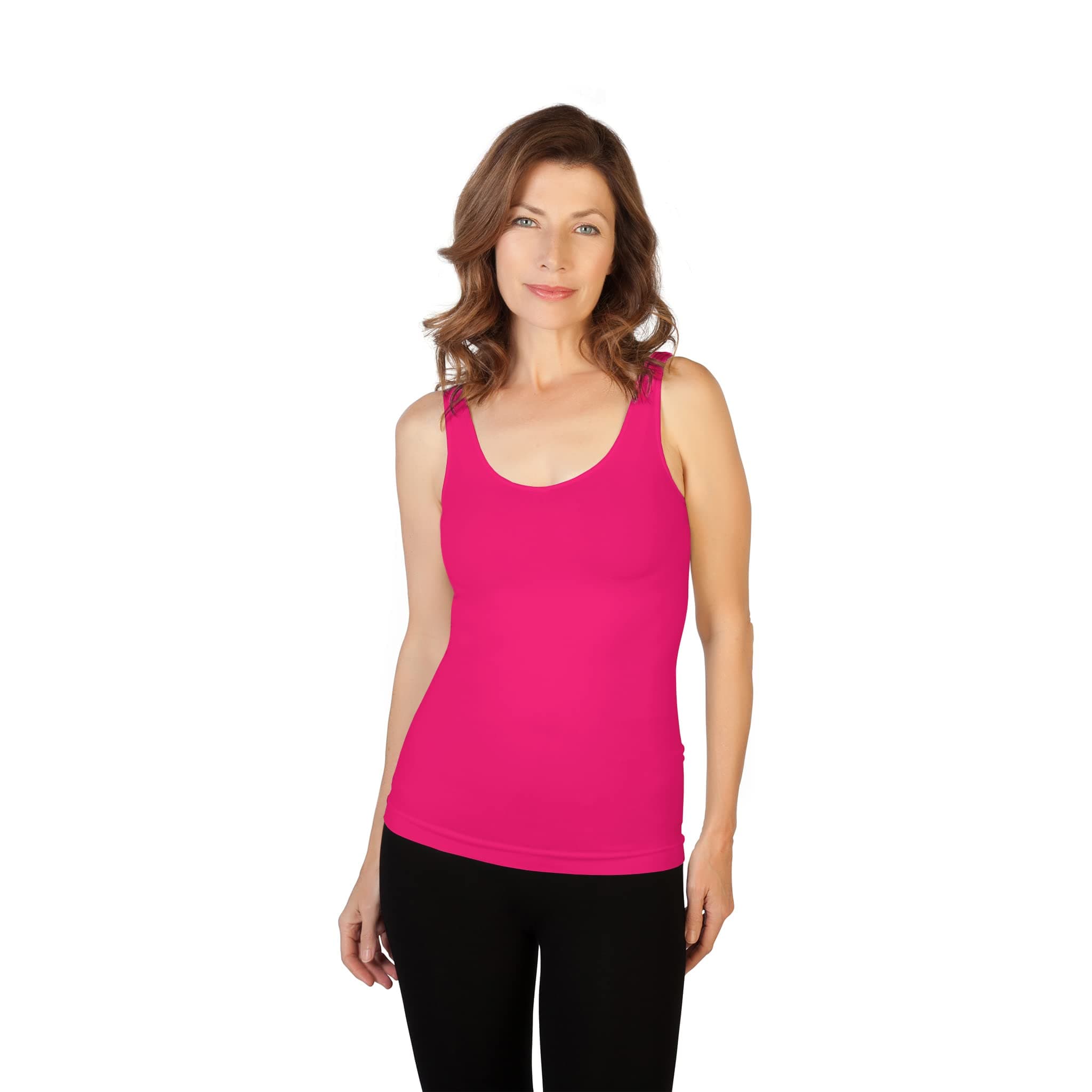skinnytees the diet you wearskinnytees Women's Basic Wide Strap Cami
