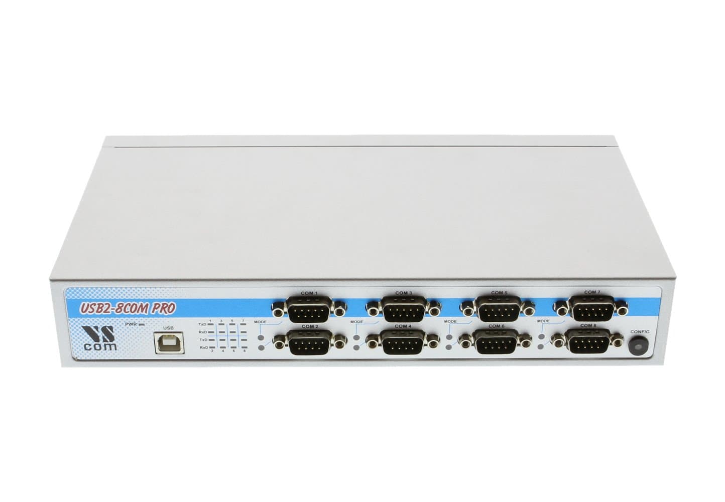 SERIALGEAR 8 Port USB to RS-232/422/485 Auto Setup Adapter for Windows Linux and Mac